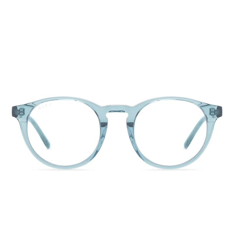 SAWYER - TEAL HAZE + BLUE LIGHT TECHNOLOGY GLASSES sold by Diff Eyewear