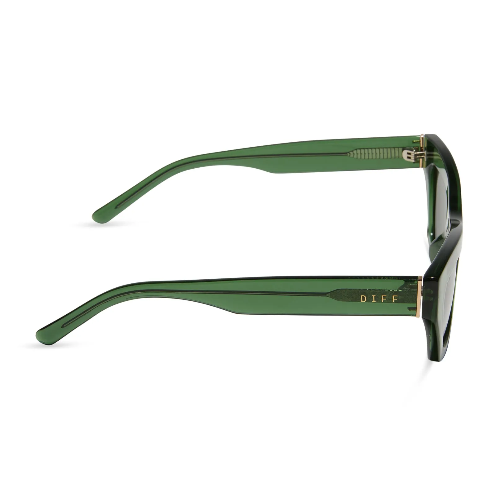 KATARINA - SAGE CRYSTAL + G15 SUNGLASSES sold by Diff Eyewear product image thumbnail 3