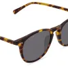 JAXSON XL - AMBER TORTOISE + GREY POLARIZED SUNGLASSES sold by Diff Eyewear