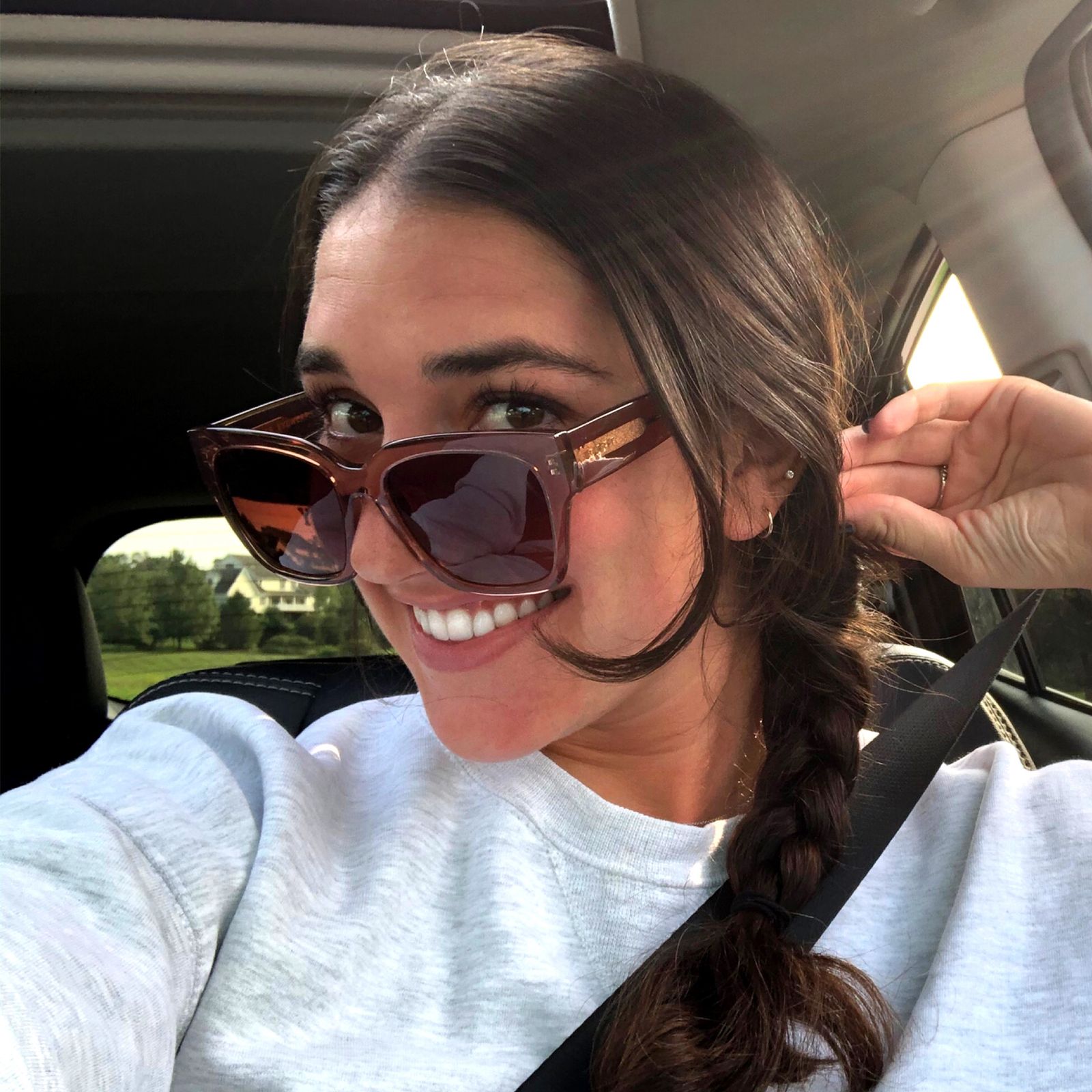 BELLA II - CAFÉ OLE + BROWN GRADIENT SUNGLASSES sold by Diff Eyewear product image thumbnail 6