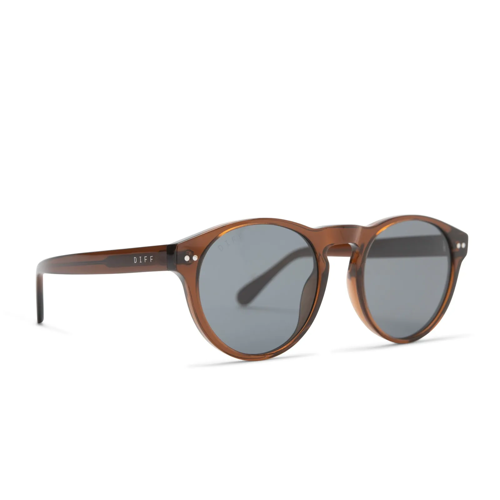 CODY - WHISKEY + GREY POLARIZED SUNGLASSES sold by Diff Eyewear product image thumbnail 2