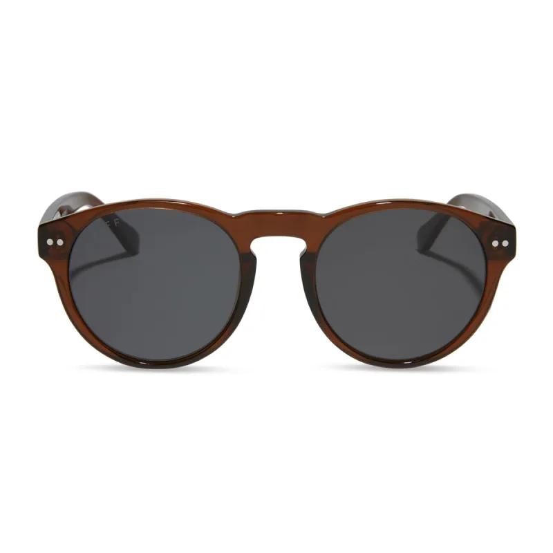 CODY - WHISKEY + GREY POLARIZED SUNGLASSES sold by Diff Eyewear