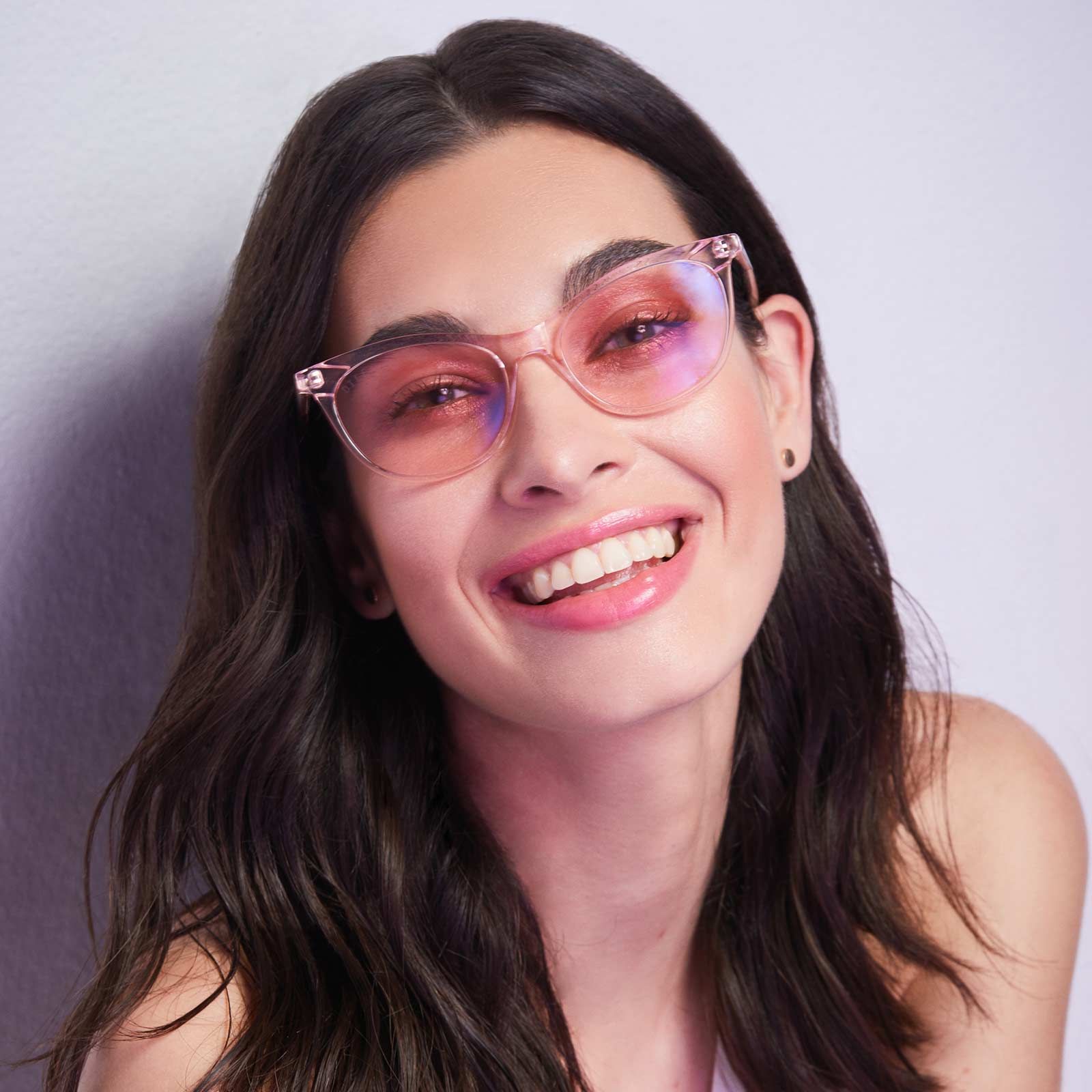 JADE - ROSE CRYSTAL + PINK BLUE LIGHT TECHNOLOGY sold by Diff Eyewear product image thumbnail 5
