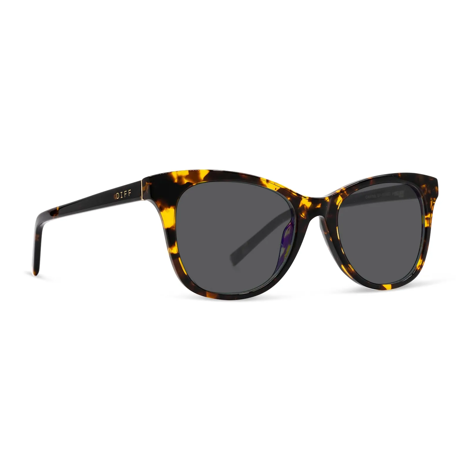 CARINA - DARK TORTOISE + GREY SUNGLASSES sold by Diff Eyewear product image thumbnail 2