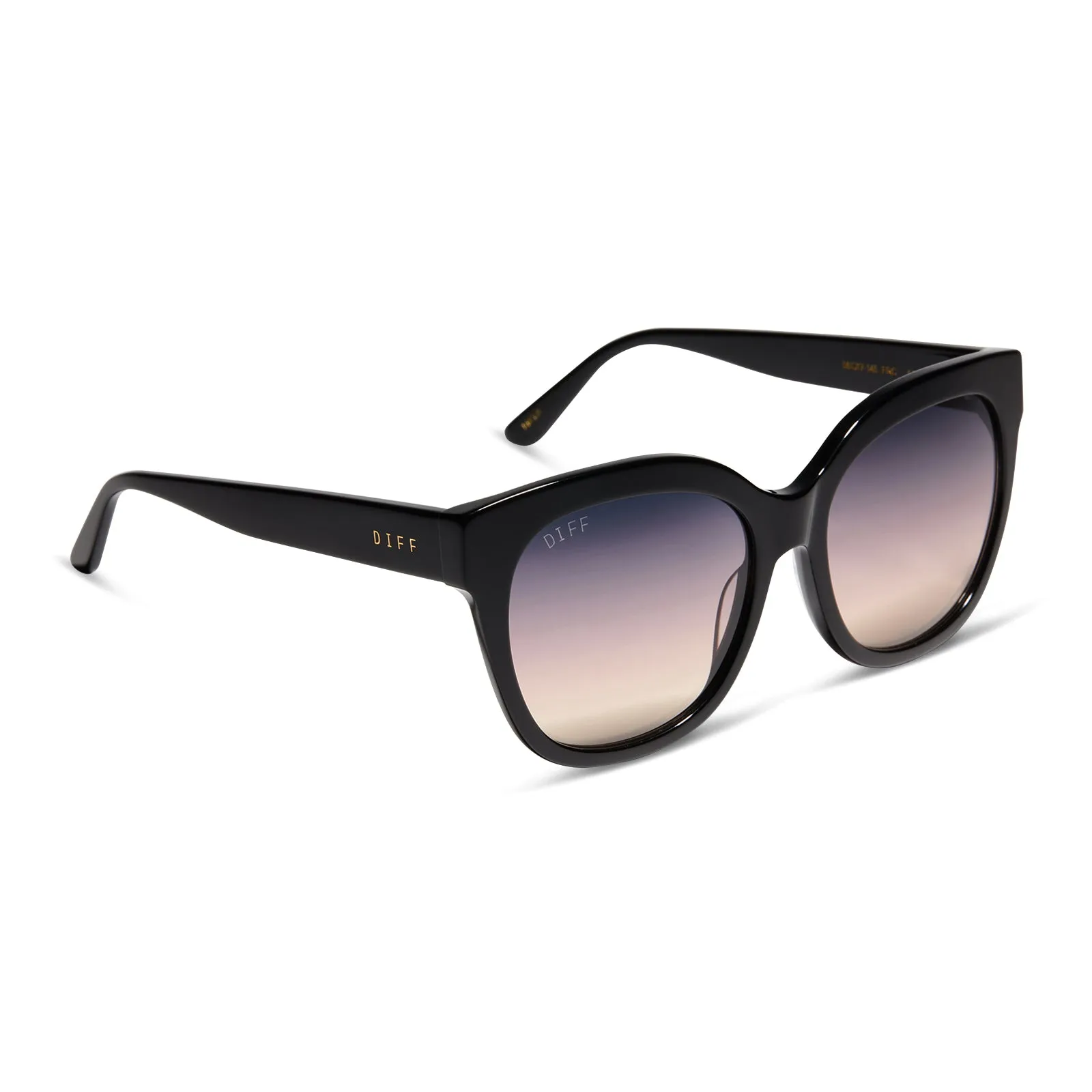 MAYA - BLACK + TWILIGHT GRADIENT SUNGLASSES sold by Diff Eyewear product image thumbnail 2