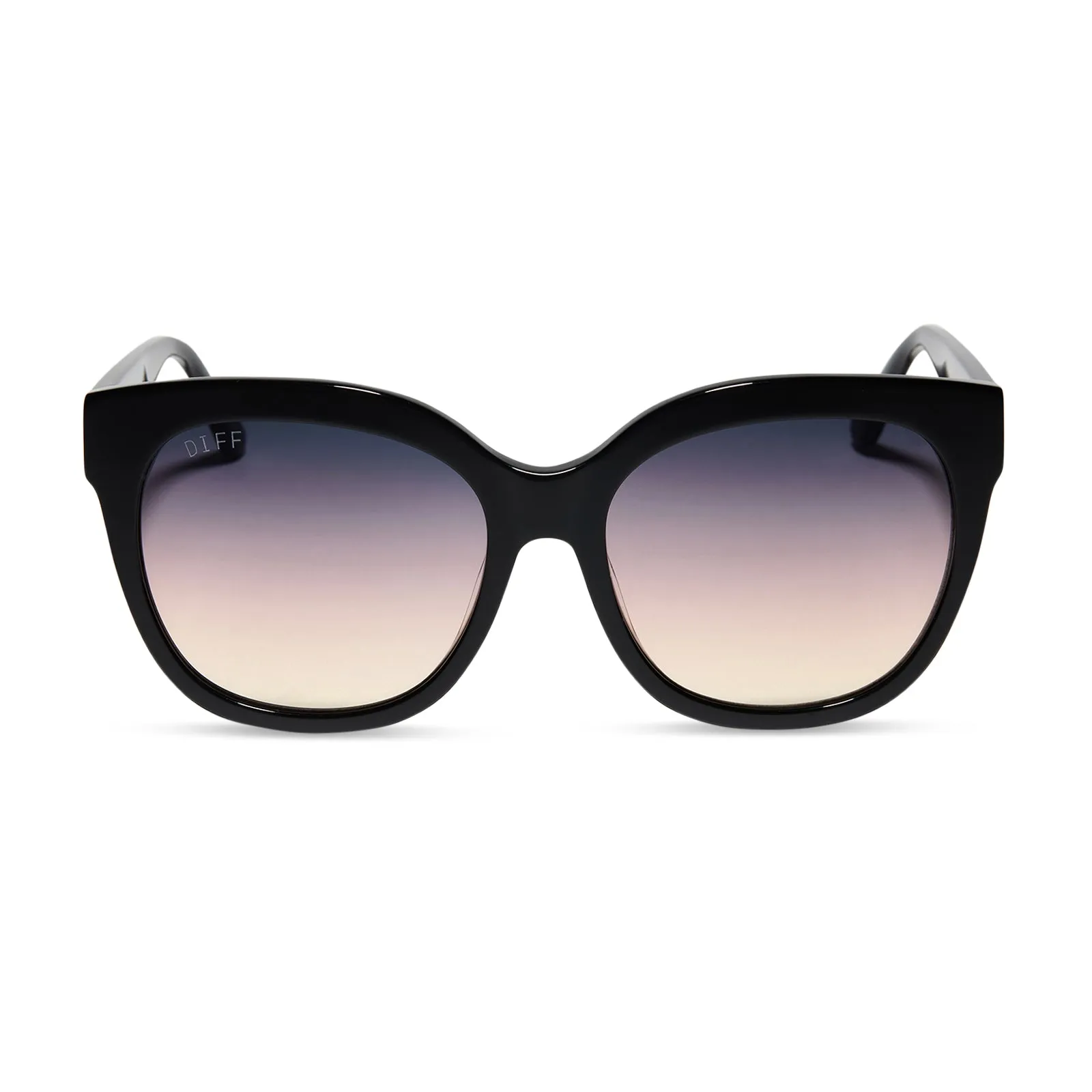 MAYA - BLACK + TWILIGHT GRADIENT SUNGLASSES sold by Diff Eyewear