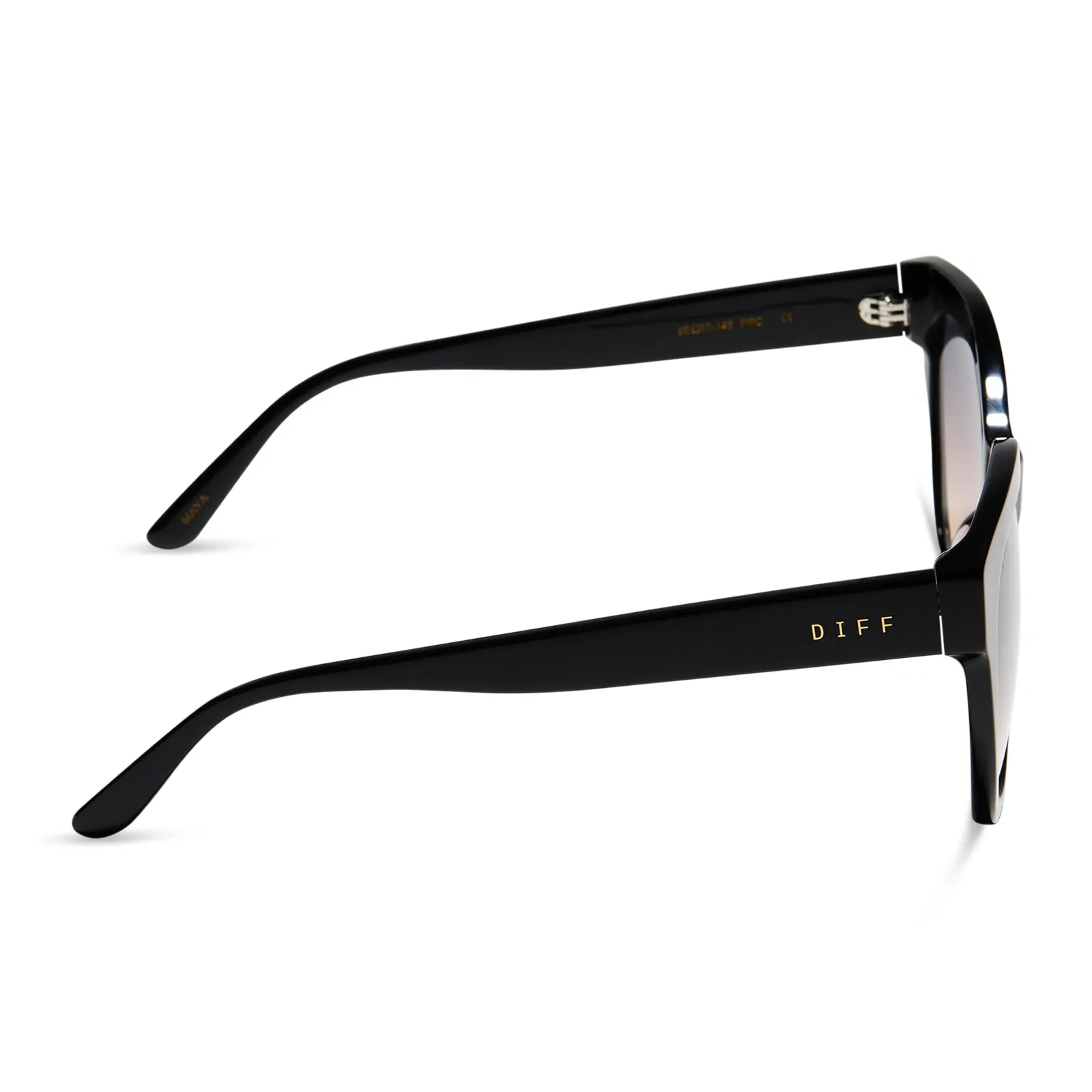 MAYA - BLACK + TWILIGHT GRADIENT SUNGLASSES sold by Diff Eyewear product image thumbnail 3