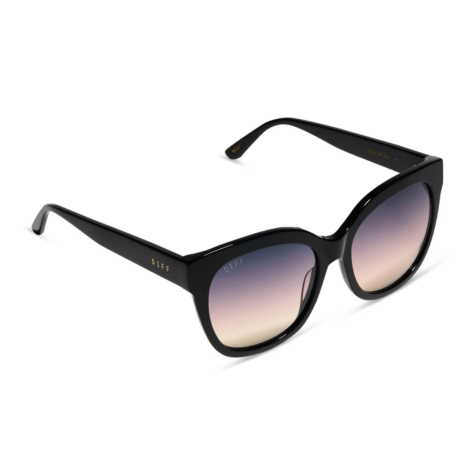 MAYA - BLACK + TWILIGHT GRADIENT SUNGLASSES sold by Diff Eyewear product image thumbnail 4