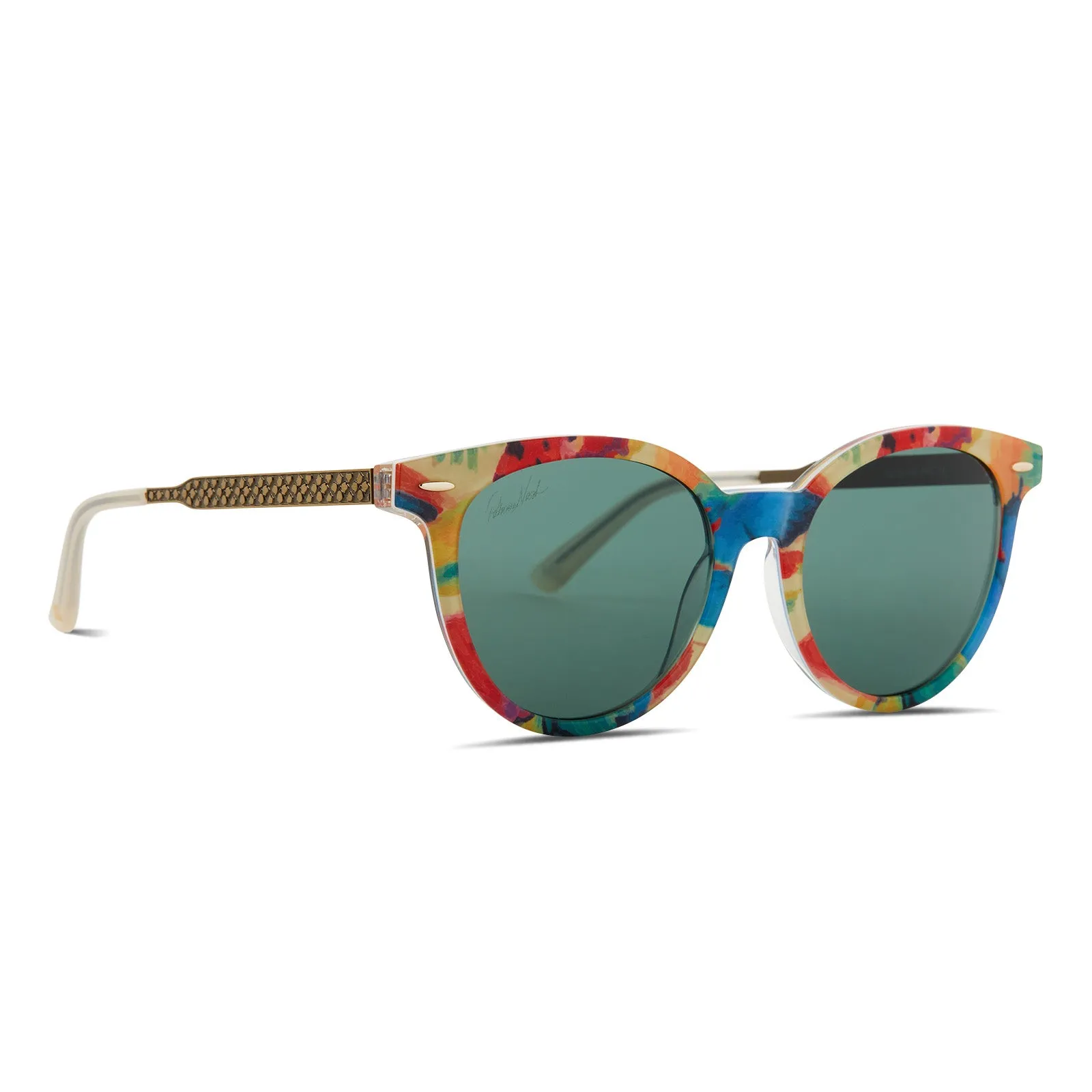 PATRICIA NASH - BLONDIE + WATERCOLOR + G15 SUNGLASSES sold by Diff Eyewear product image thumbnail 2