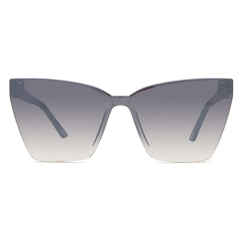 GOLDIE - BLACK + SMOKE FLASH SUNGLASSES sold by Diff Eyewear