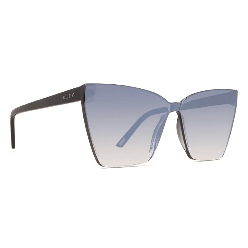 GOLDIE - BLACK + SMOKE FLASH SUNGLASSES sold by Diff Eyewear product image thumbnail 2