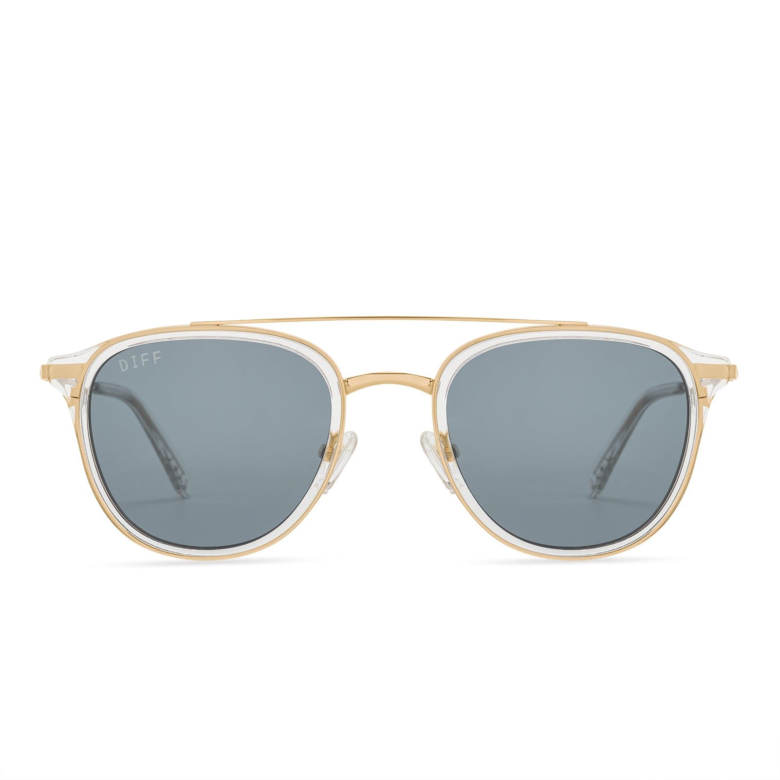CAMDEN - GOLD + AVIARY FLASH + POLARIZED SUNGLASSES sold by Diff Eyewear