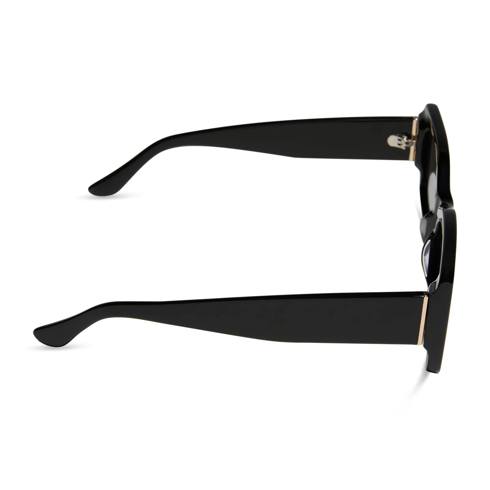 ALESSANDRA - BLACK + GREY + POLARIZED SUNGLASSES sold by Diff Eyewear product image thumbnail 3