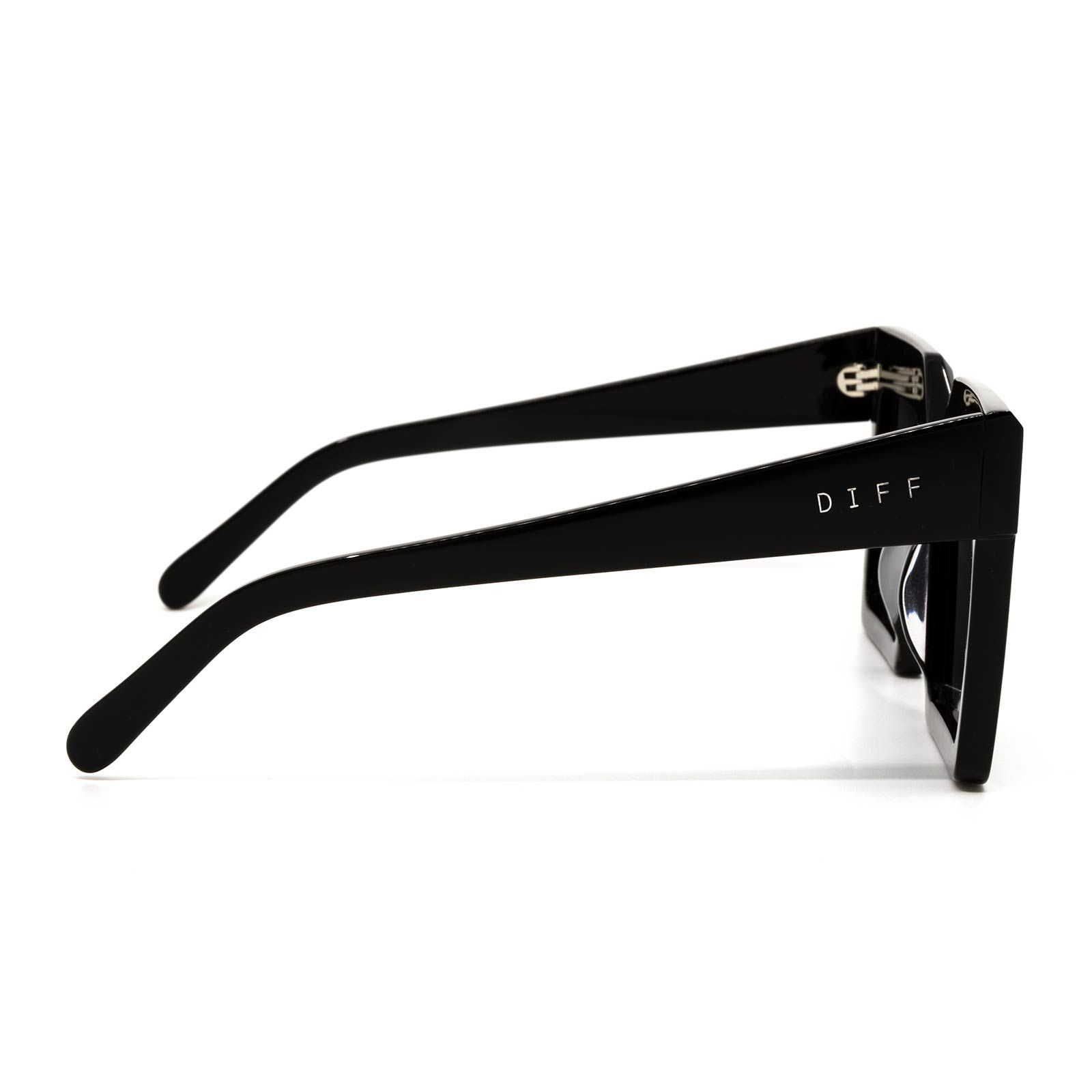 ZIGGY - BLACK + GREY SUNGLASSES sold by Diff Eyewear product image thumbnail 3