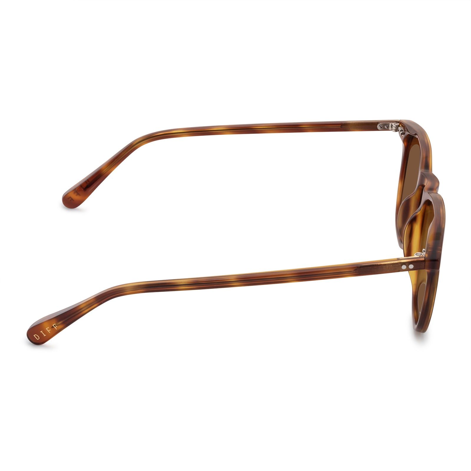 MAXWELL - ANDES TORTOISE + BROWN POLARIZED SUNGLASSES sold by Diff Eyewear product image thumbnail 2