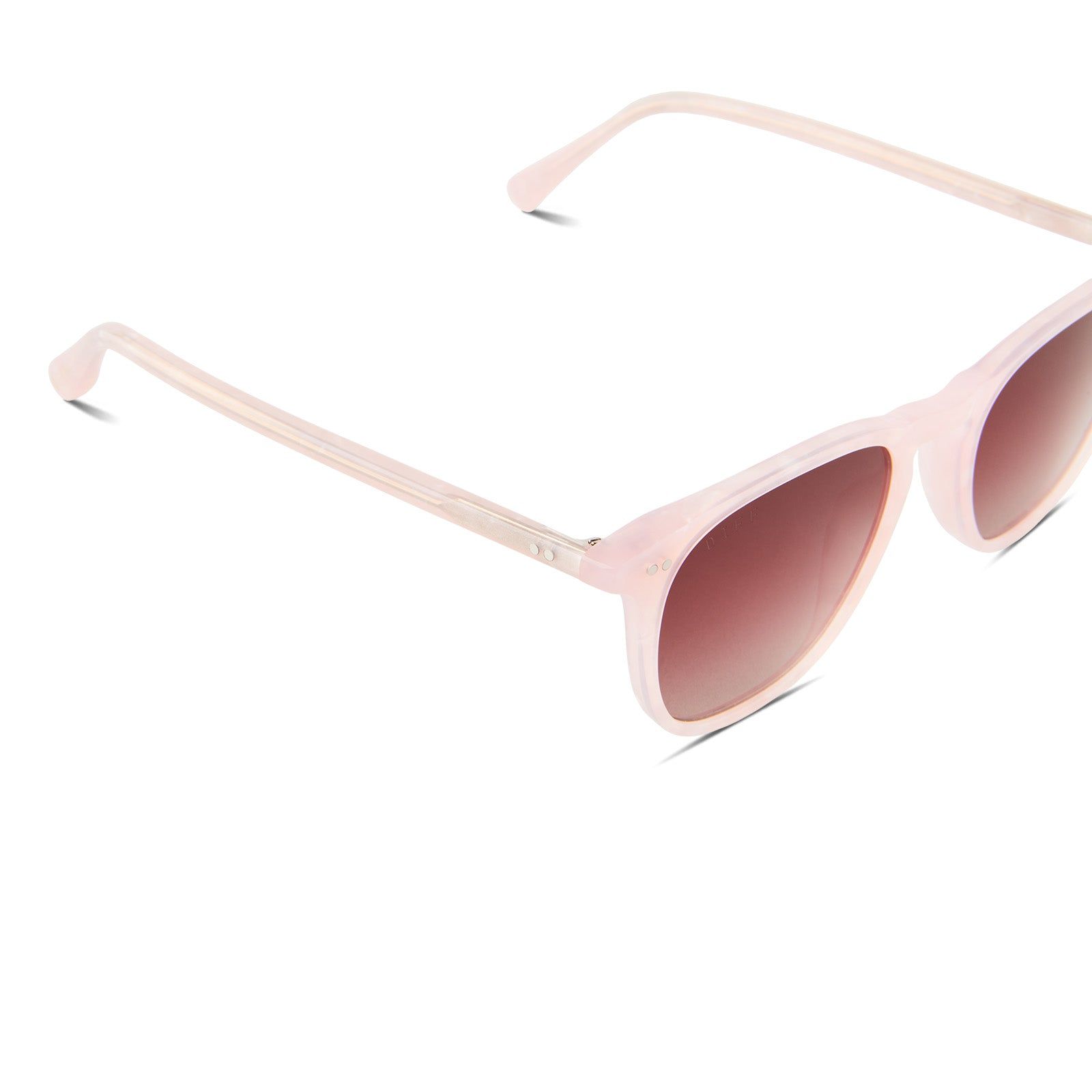 MAXWELL - GEO PINK + WINE GRADIENT SUNGLASSES sold by Diff Eyewear product image thumbnail 4