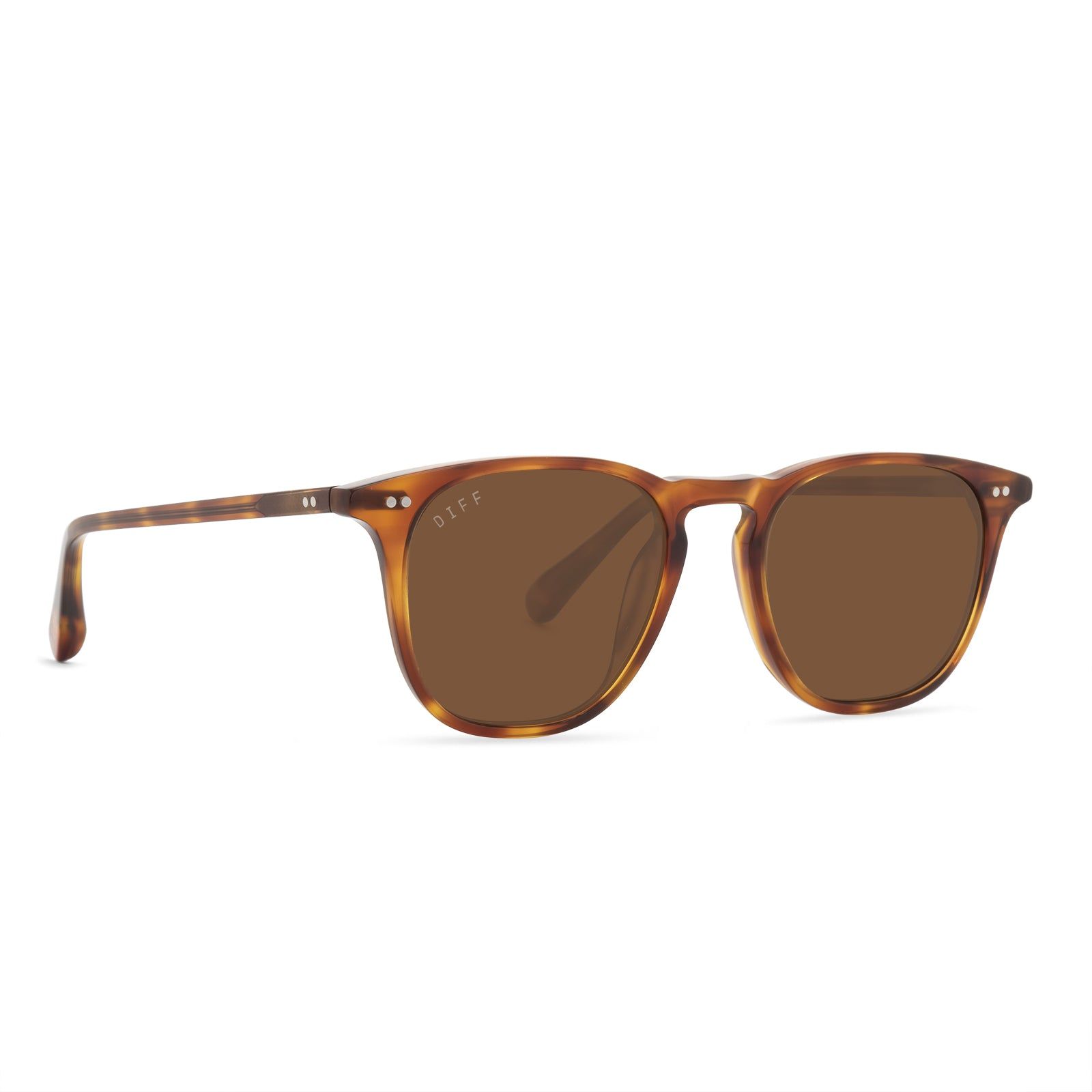 MAXWELL - ANDES TORTOISE + BROWN POLARIZED SUNGLASSES sold by Diff Eyewear product image thumbnail 3