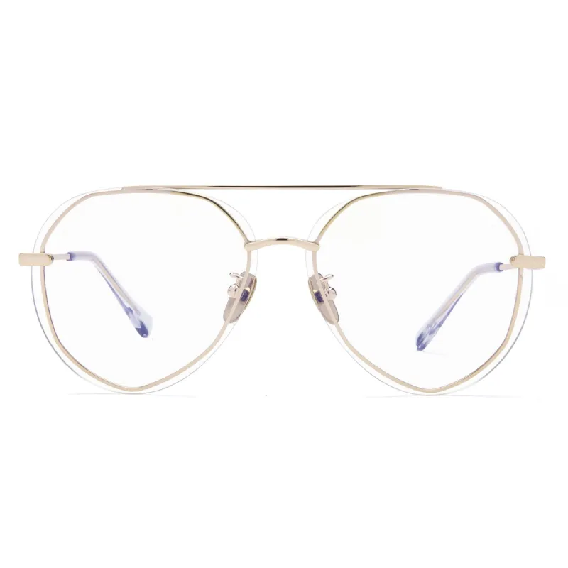 LENOX - GOLD + BLUE LIGHT TECHNOLOGY GLASSES sold by Diff Eyewear