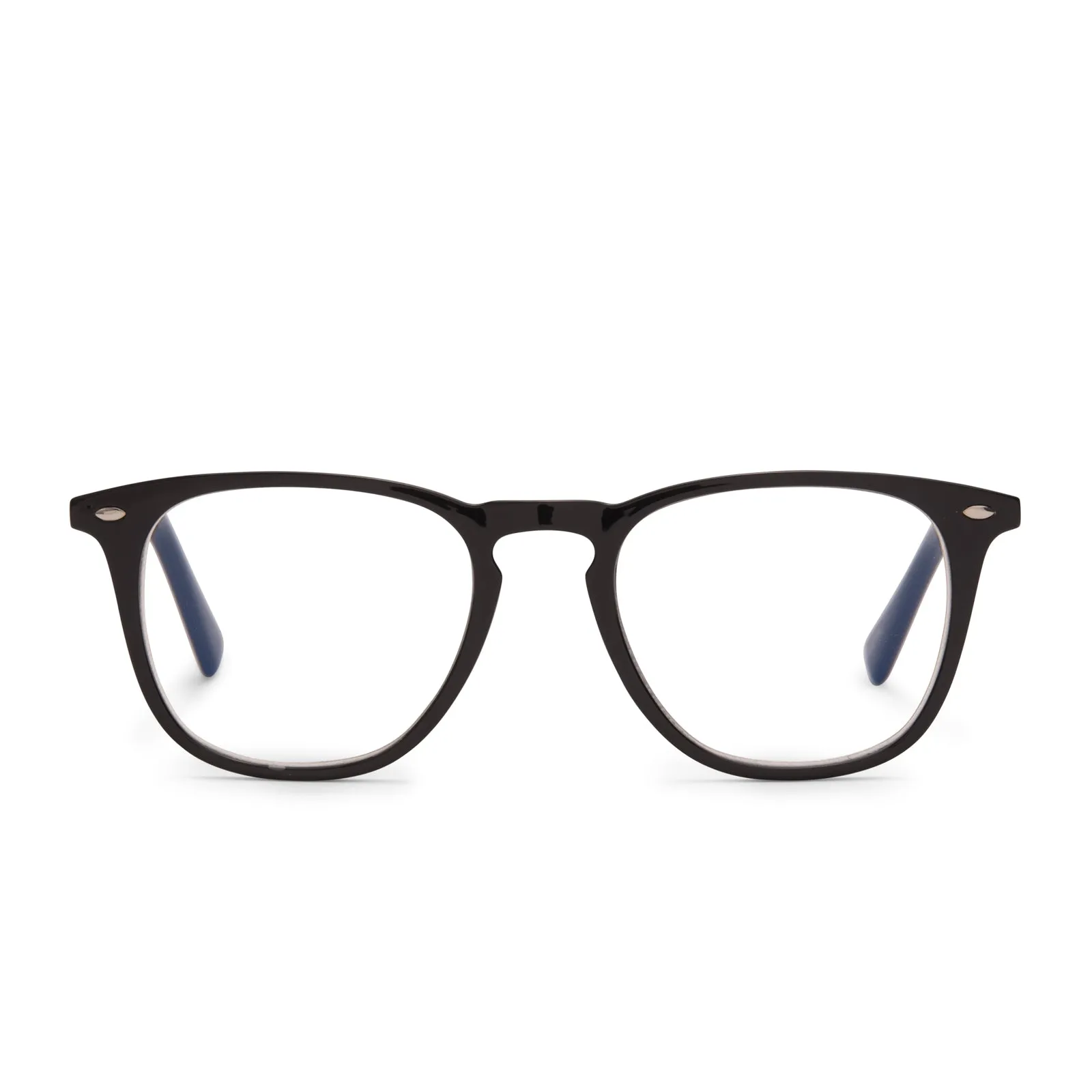 GRIFFIN - BLACK + BLUE LIGHT READERS sold by Diff Eyewear