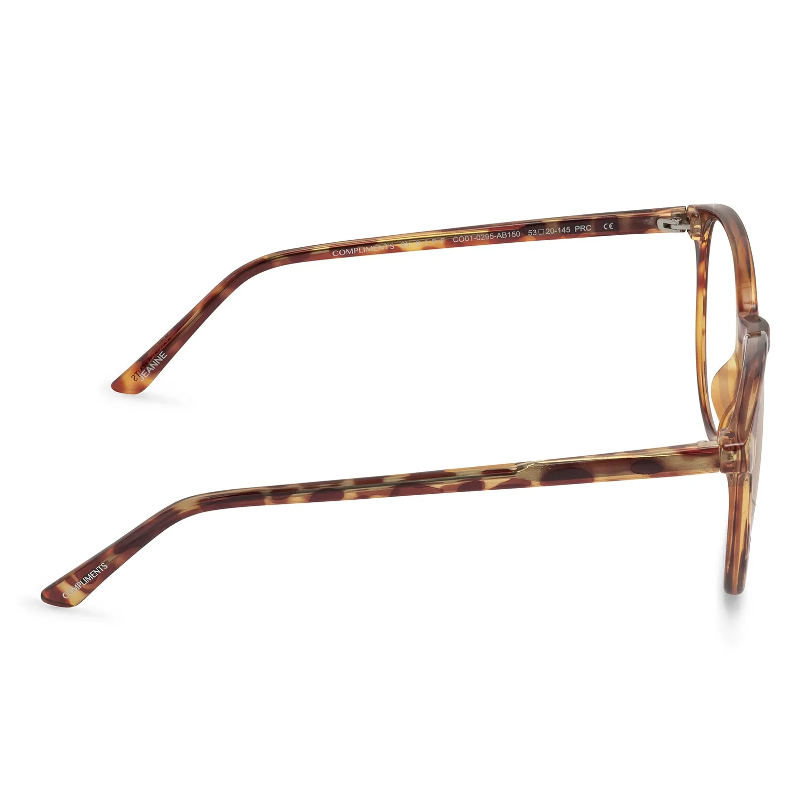JEANNE - SOLSTICE TORTOISE + BLUE LIGHT TECHNOLOGY GLASSES sold by Diff Eyewear product image thumbnail 3