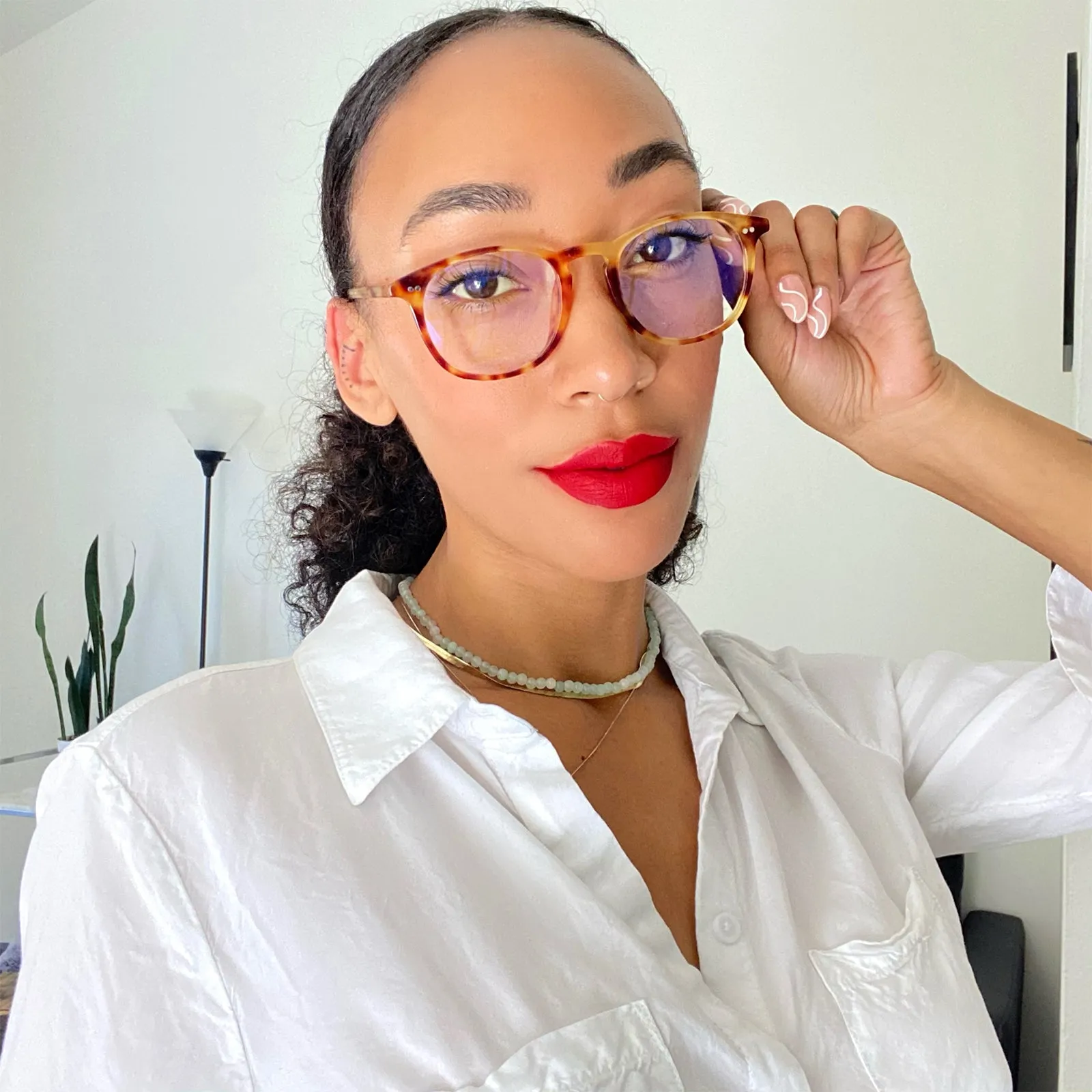 JAXSON - SOLSTICE TORTOISE + BLUE LIGHT TECHNOLOGY GLASSES sold by Diff Eyewear product image thumbnail 5