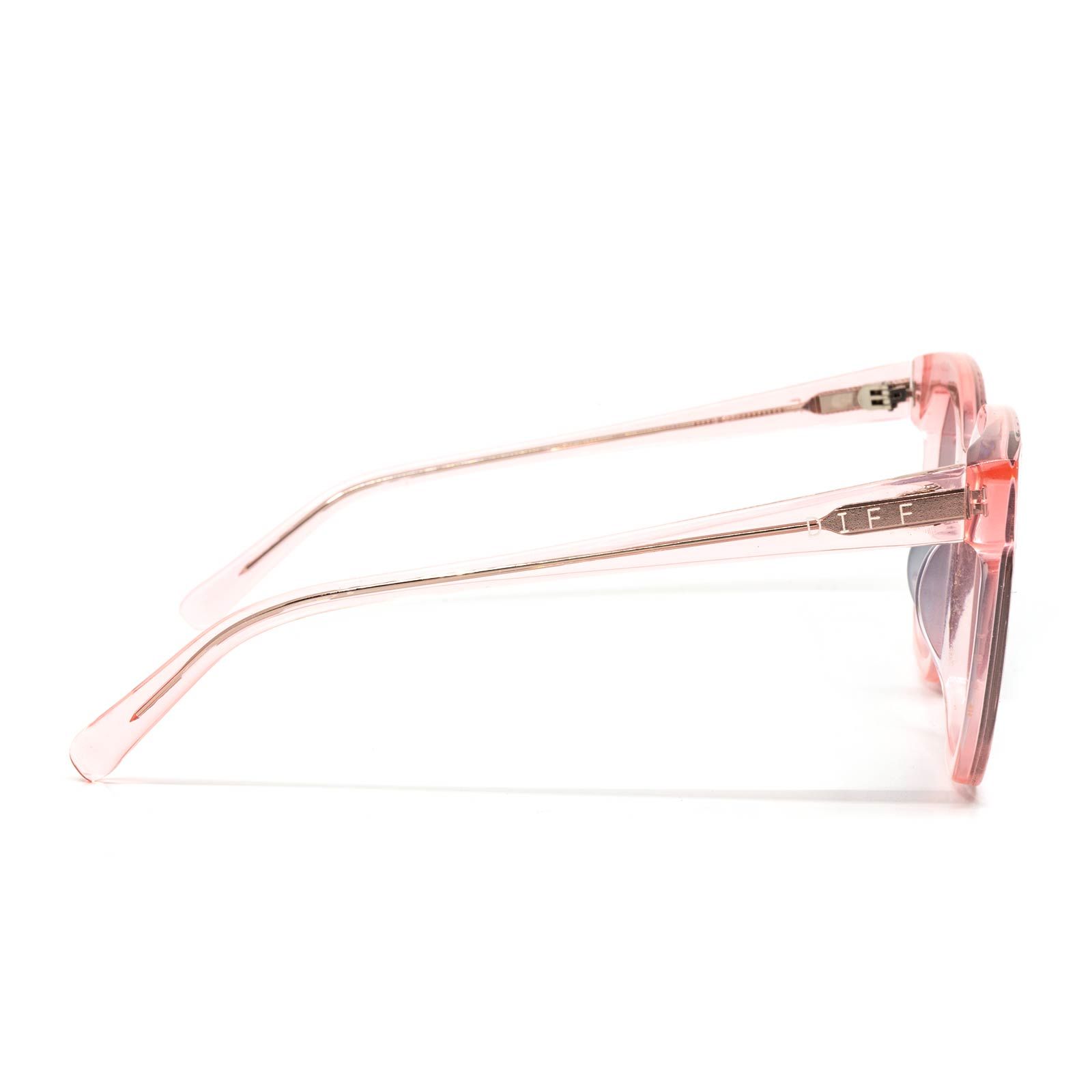 GIA - ROSE CRYSTAL + GREY GRADIENT SUNGLASSES sold by Diff Eyewear product image thumbnail 3