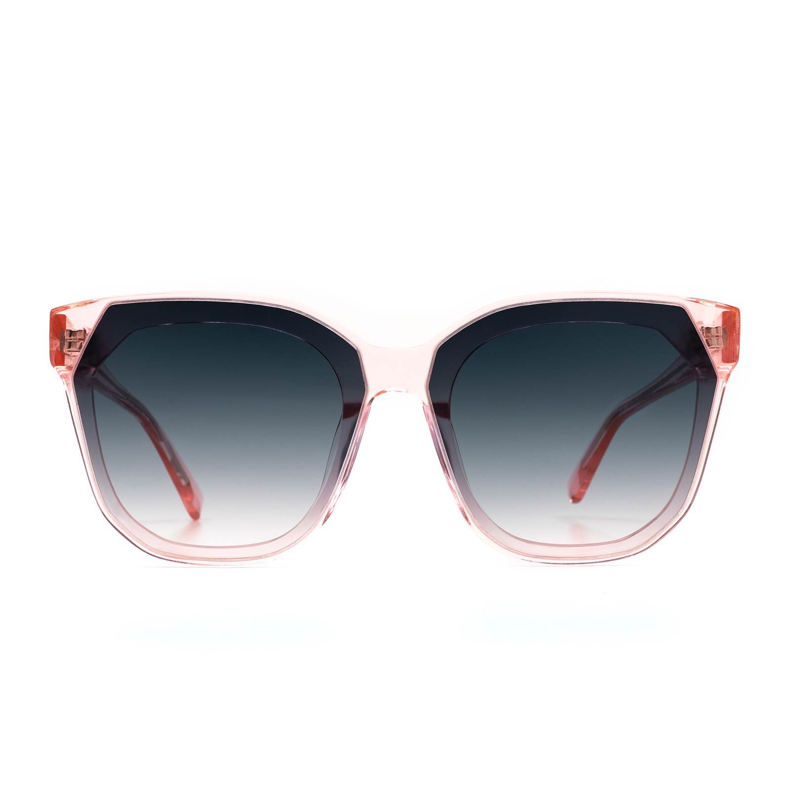 GIA - ROSE CRYSTAL + GREY GRADIENT SUNGLASSES sold by Diff Eyewear