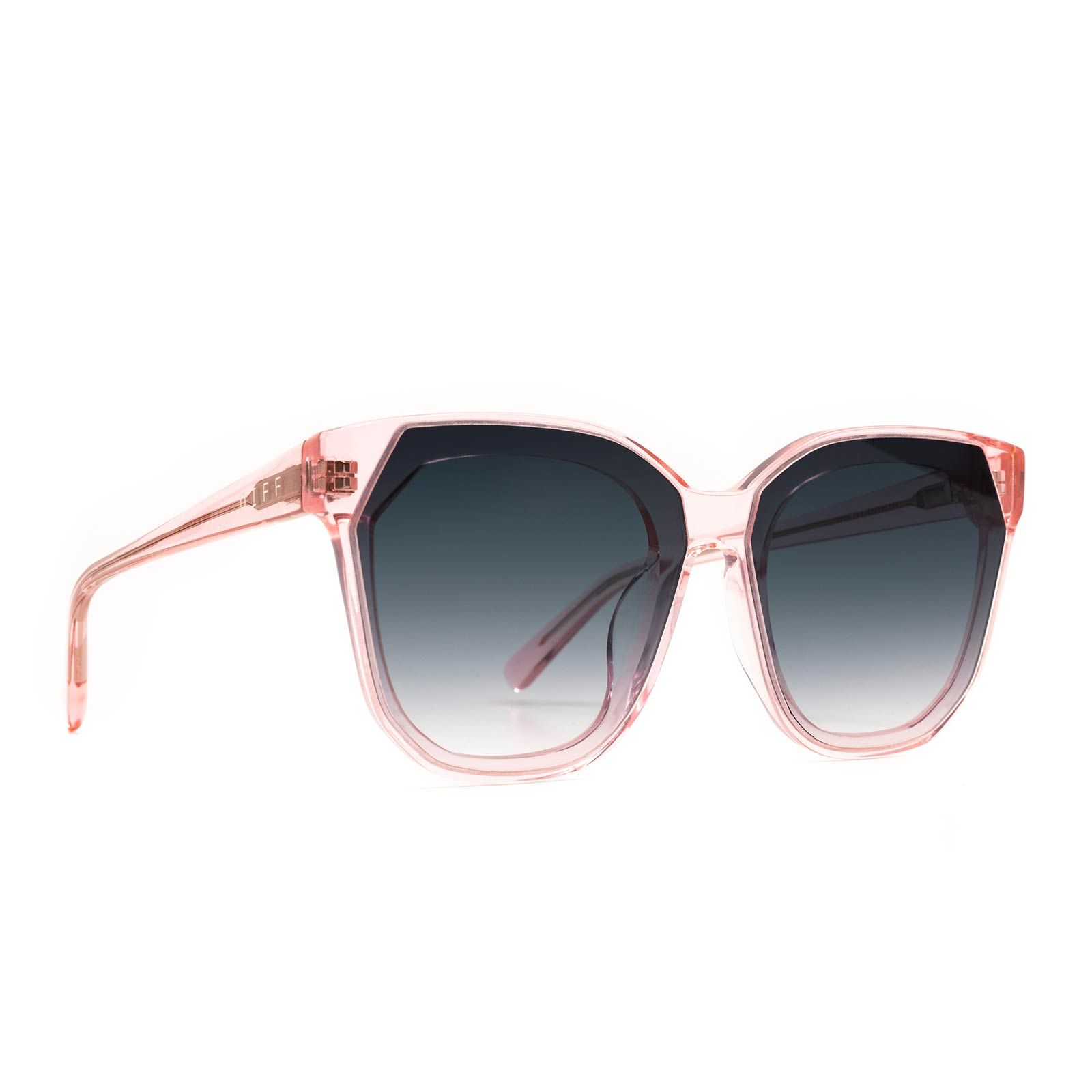 GIA - ROSE CRYSTAL + GREY GRADIENT SUNGLASSES sold by Diff Eyewear product image thumbnail 2
