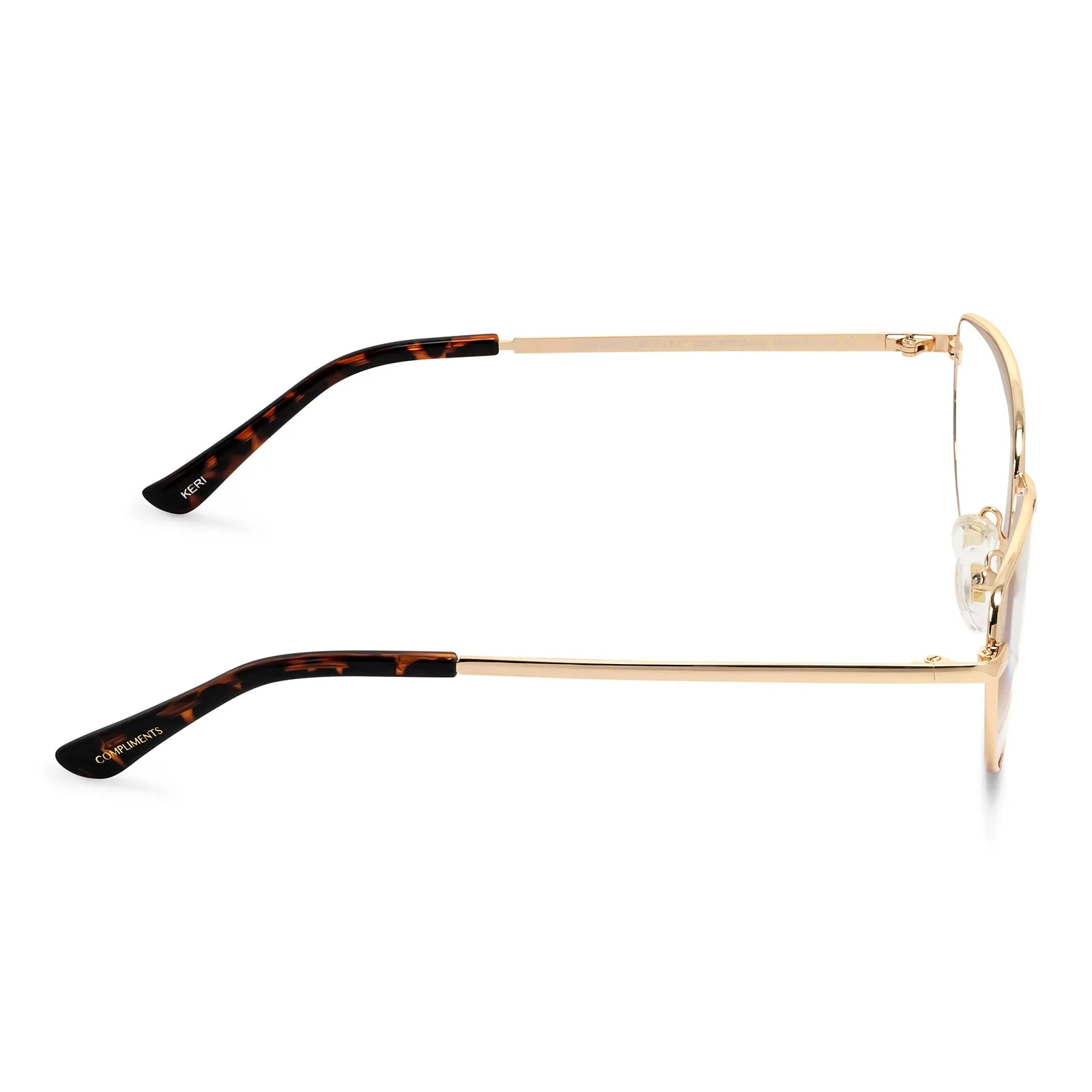 ROMAN - GOLD/TORTOISE + BLUE LIGHT READERS sold by Diff Eyewear product image thumbnail 4