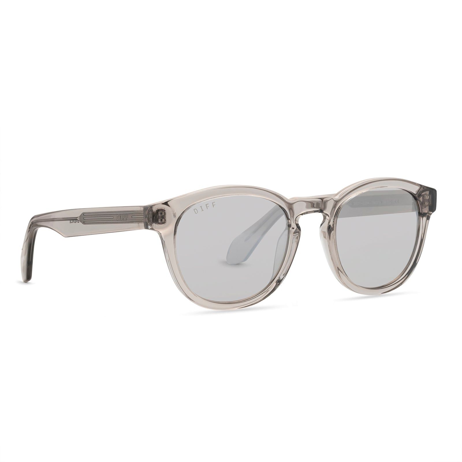 EVAN - TEMPETE GREY CRYSTAL + GREY MIRROR SUNGLASSES sold by Diff Eyewear product image thumbnail 2