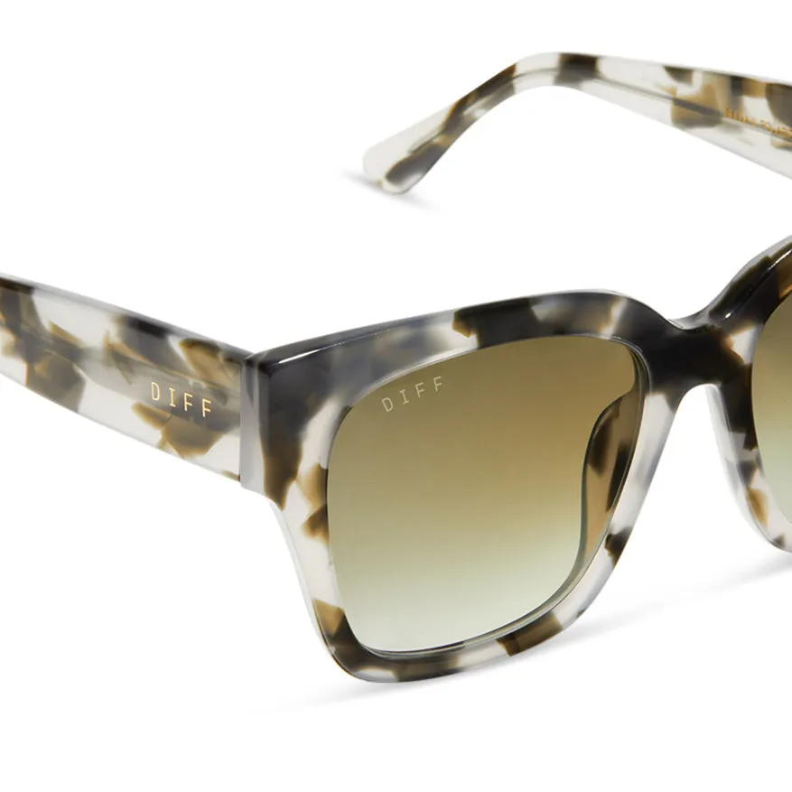 BELLA II - KOMBU + OLIVE GRADIENT + POLARIZED SUNGLASSES sold by Diff Eyewear product image thumbnail 4