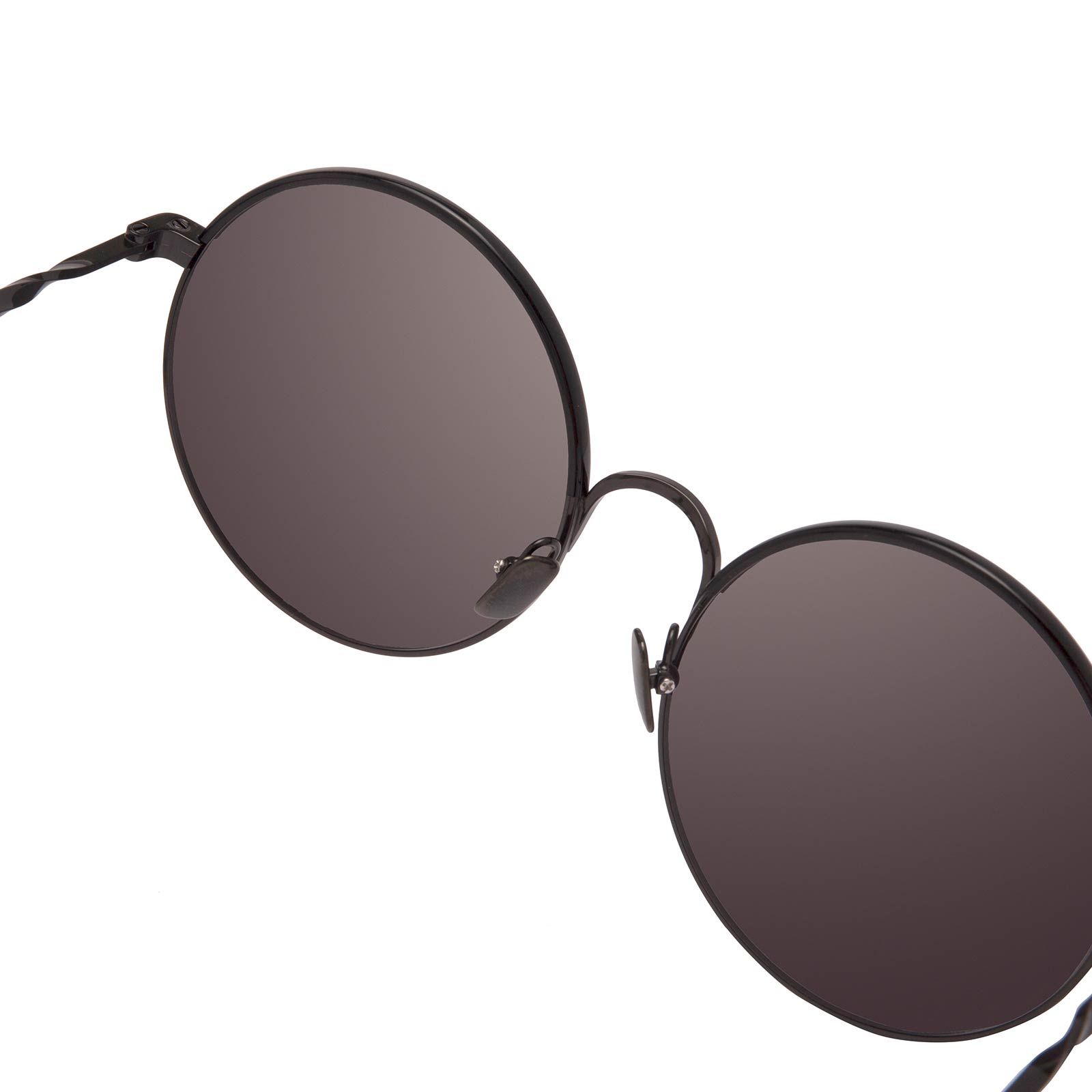 ISLA - BLACK + BLACK WRAP + GREY SUNGLASSES sold by Diff Eyewear product image thumbnail 5