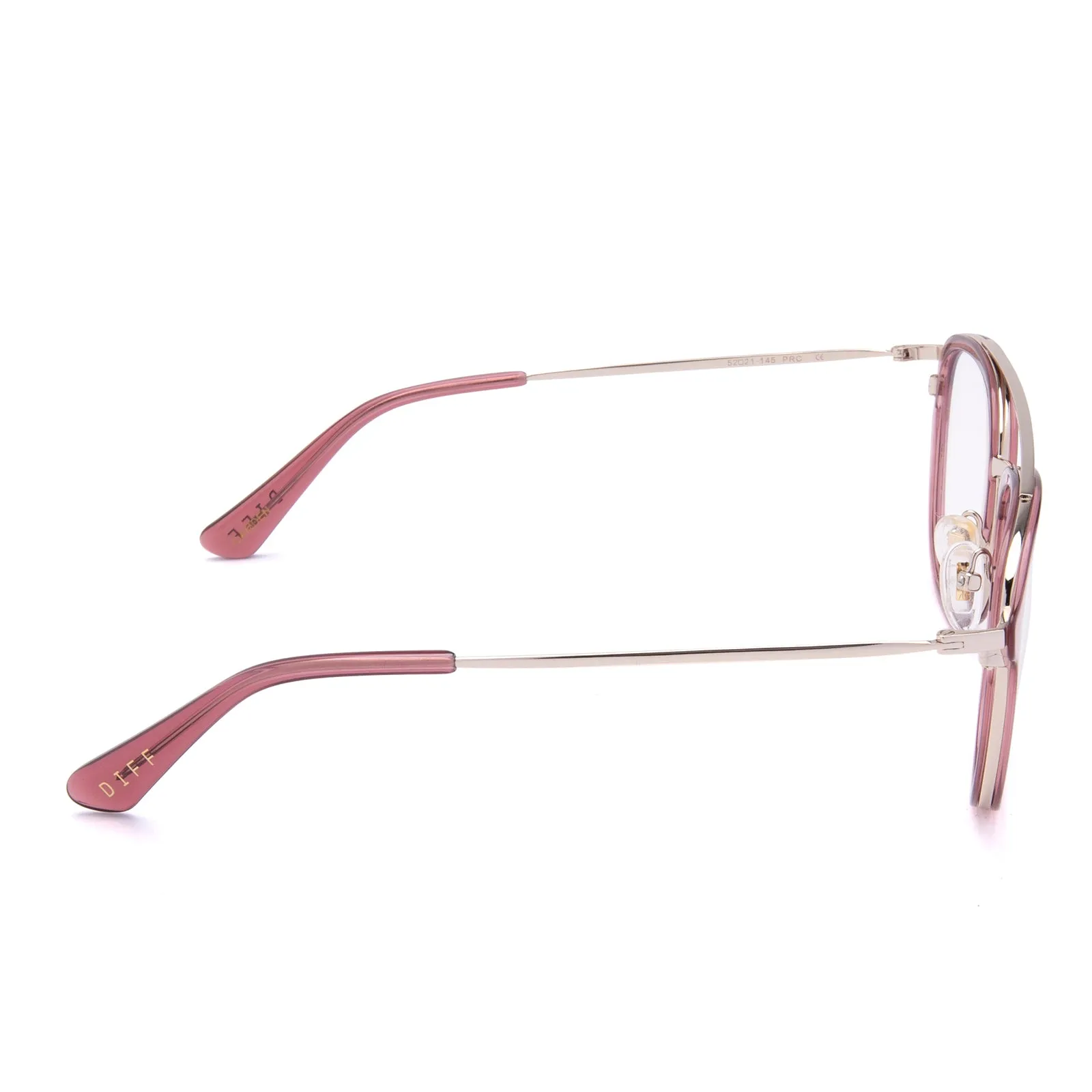 CAMDEN - MULBERRY + BLUE LIGHT TECHNOLOGY GLASSES sold by Diff Eyewear product image thumbnail 4