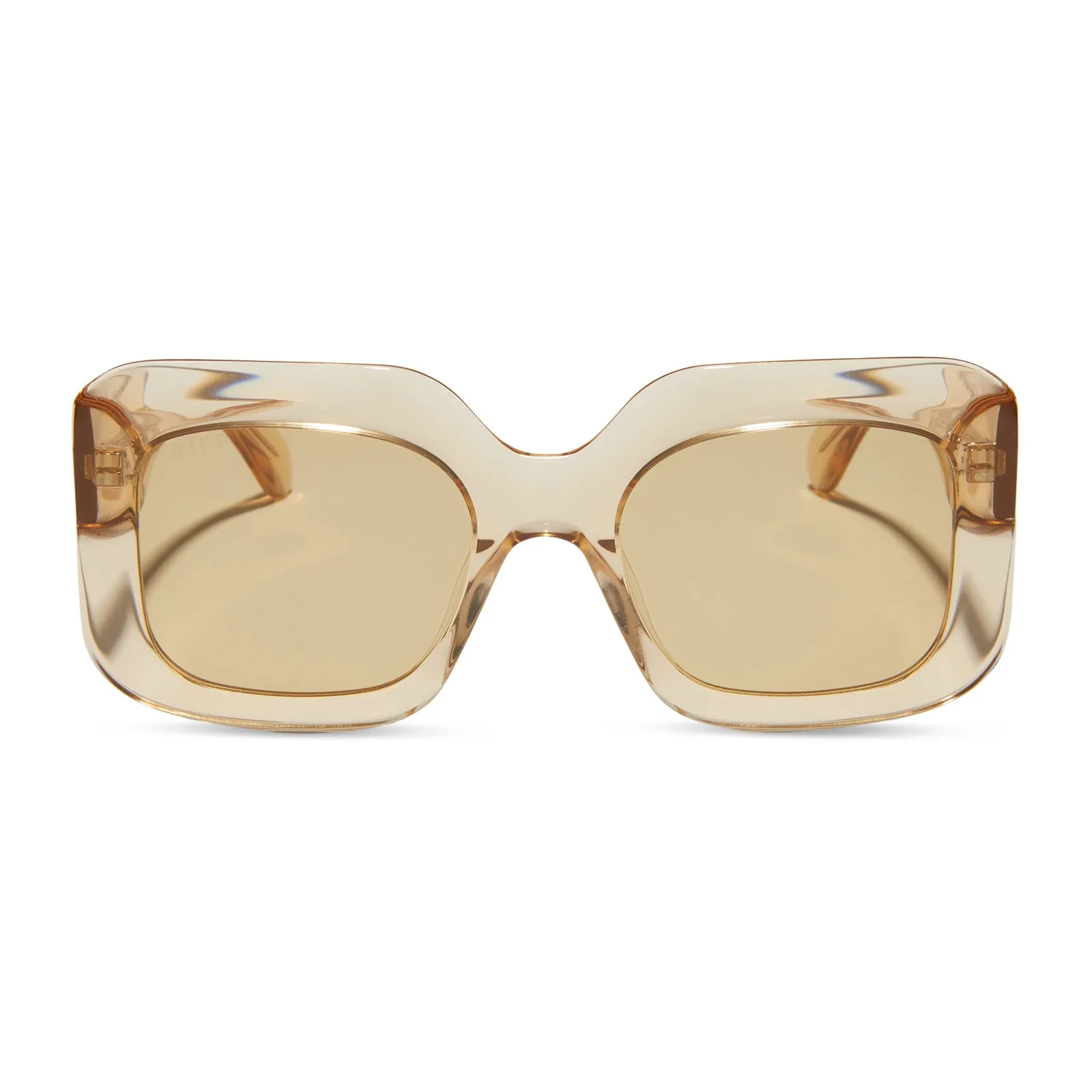GIADA - HONEY CRYSTAL + HONEY CRYSTAL SUNGLASSES sold by Diff Eyewear