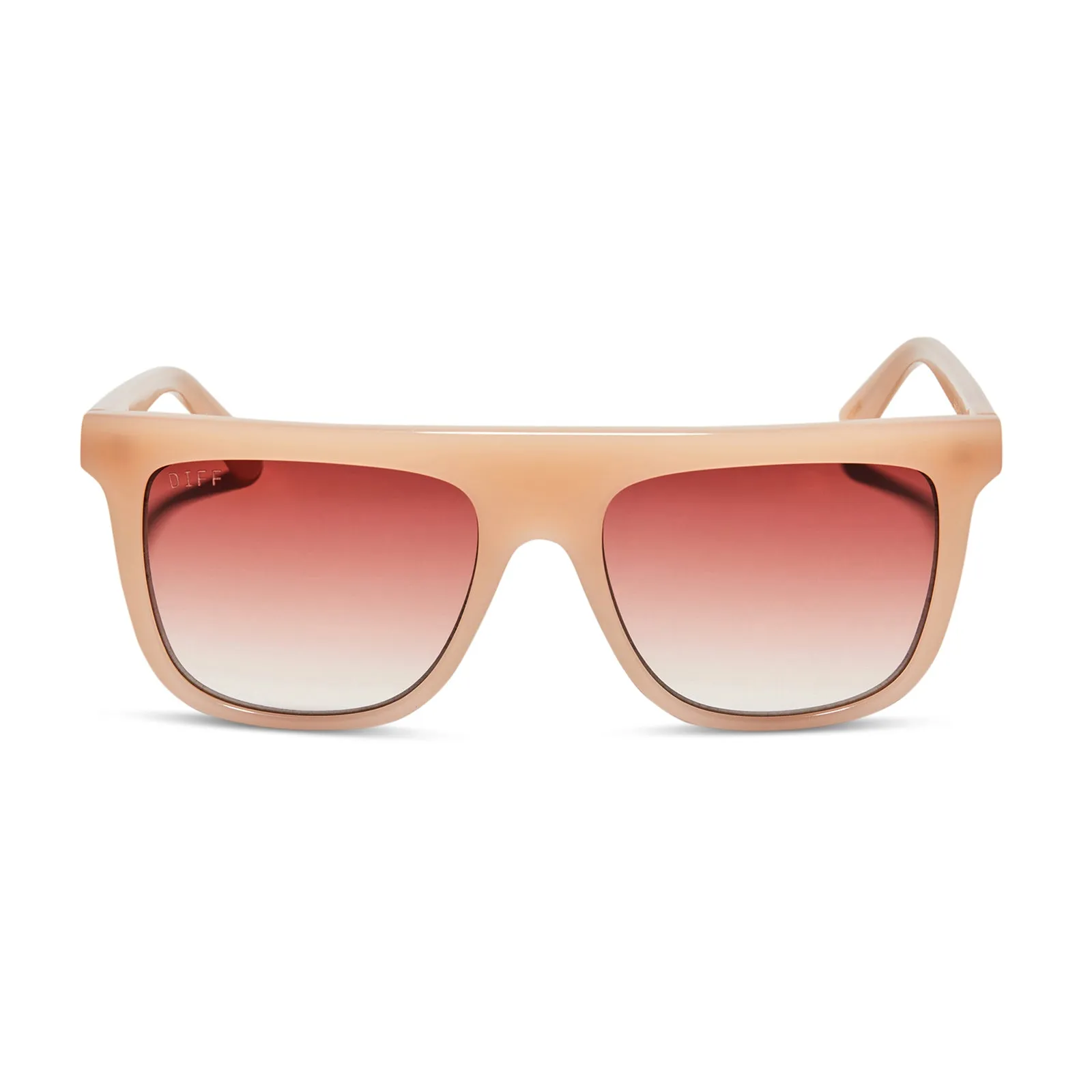 STEVIE - FADED CITRUS + DUSK GRADIENT SUNGLASSES sold by Diff Eyewear
