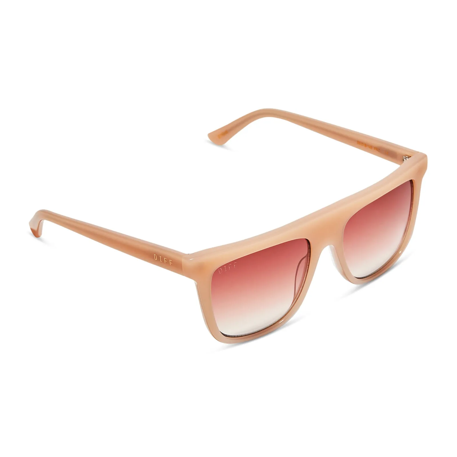 STEVIE - FADED CITRUS + DUSK GRADIENT SUNGLASSES sold by Diff Eyewear product image thumbnail 4