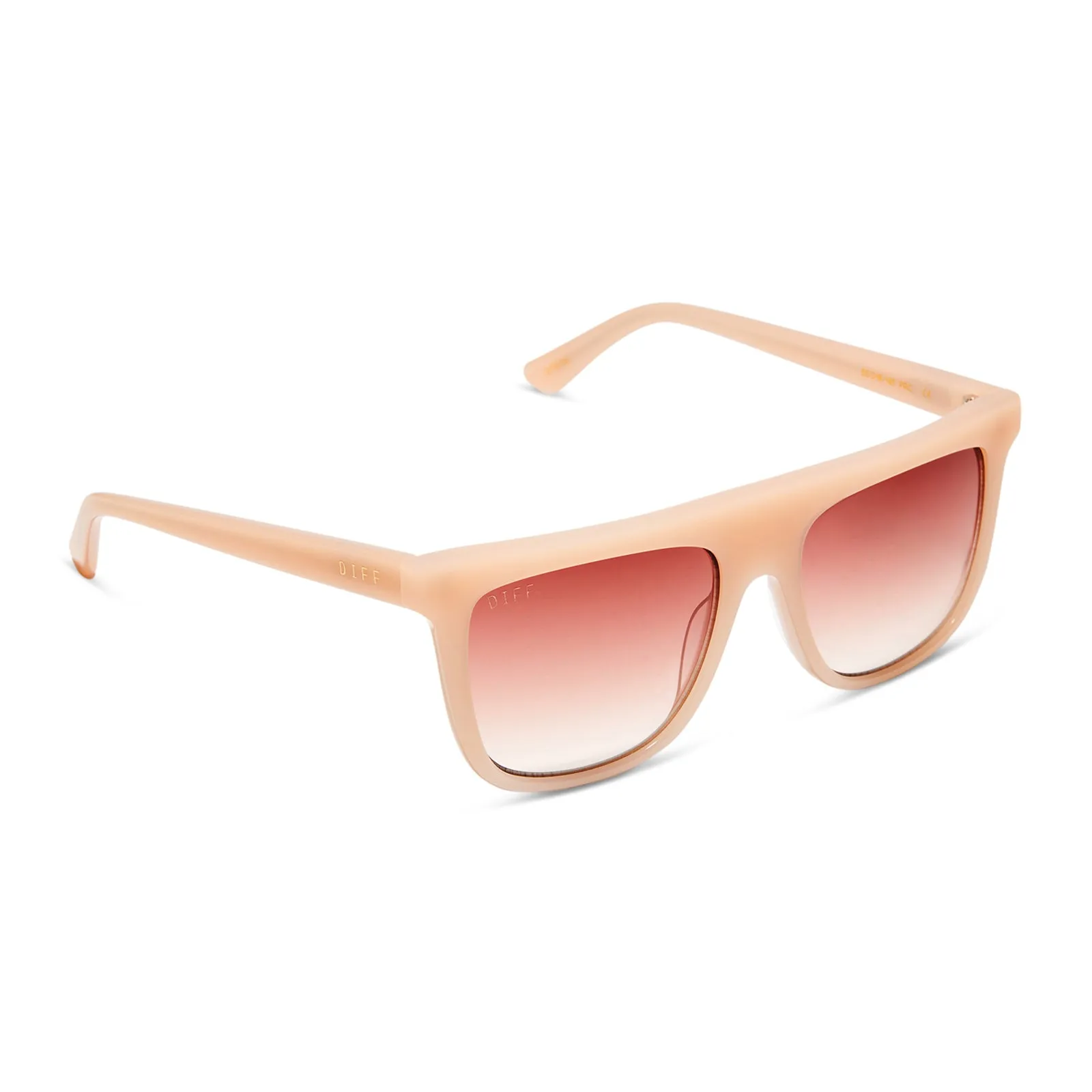 STEVIE - FADED CITRUS + DUSK GRADIENT SUNGLASSES sold by Diff Eyewear product image thumbnail 2