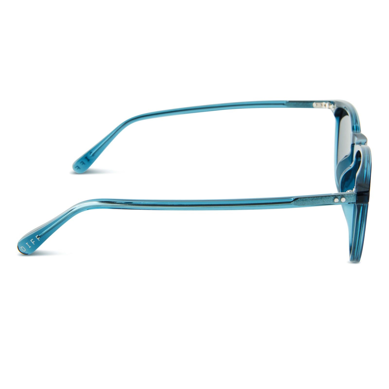 MAXWELL - DEEP AQUA + BLUE GRADIENT POLARIZED SUNGLASSES sold by Diff Eyewear product image thumbnail 3