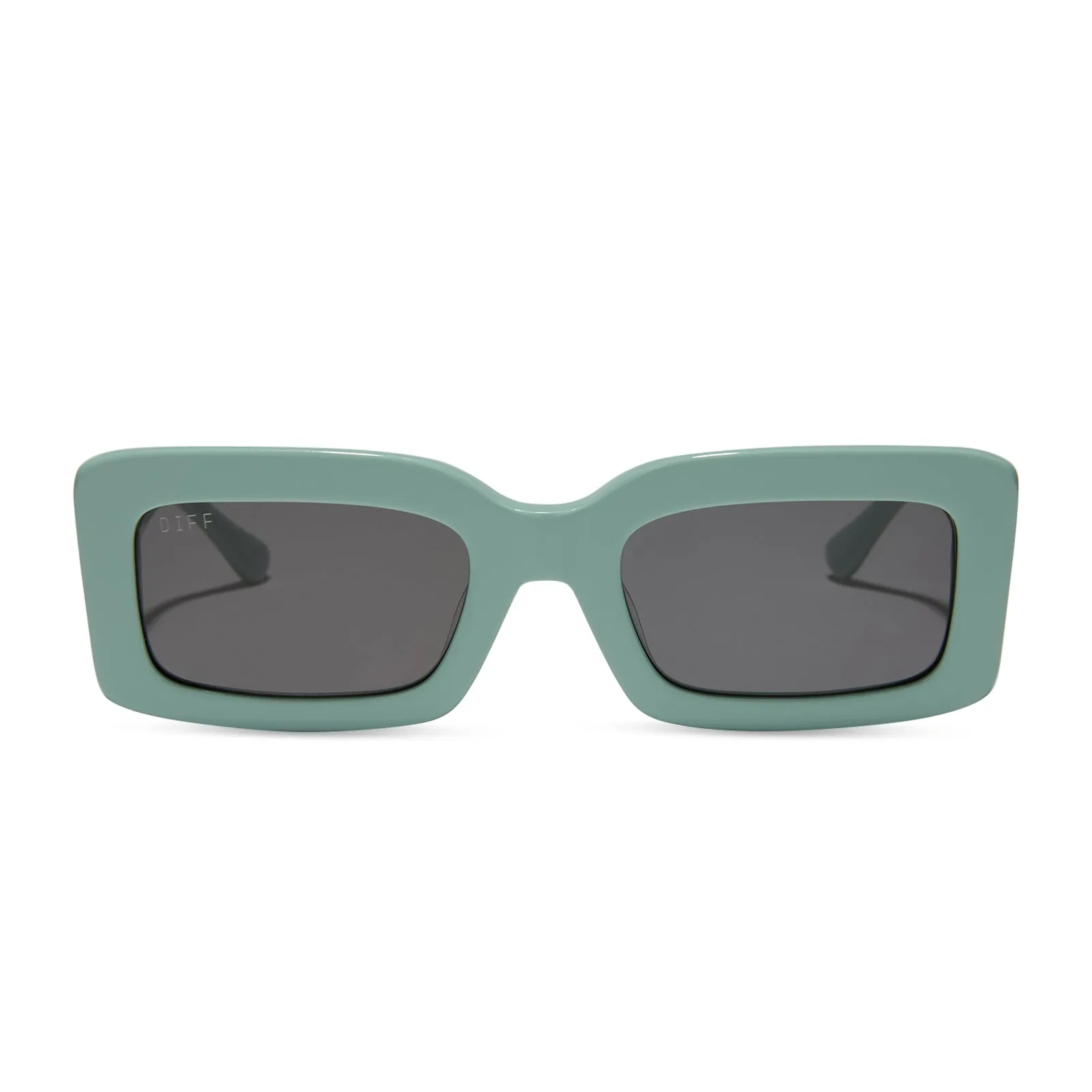 INDY - STEEL TEAL + GREY + POLARIZED SUNGLASSES sold by Diff Eyewear