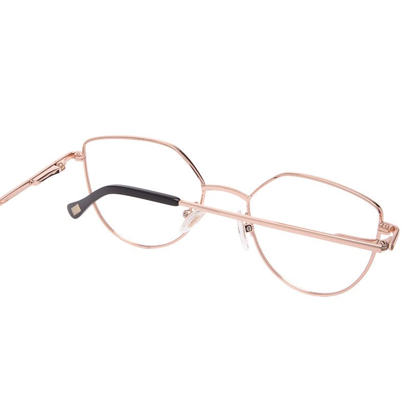 PIXIE - ROSE GOLD + BLUE LIGHT TECHNOLOGY CLEAR GLASSES sold by Diff Eyewear product image thumbnail 4