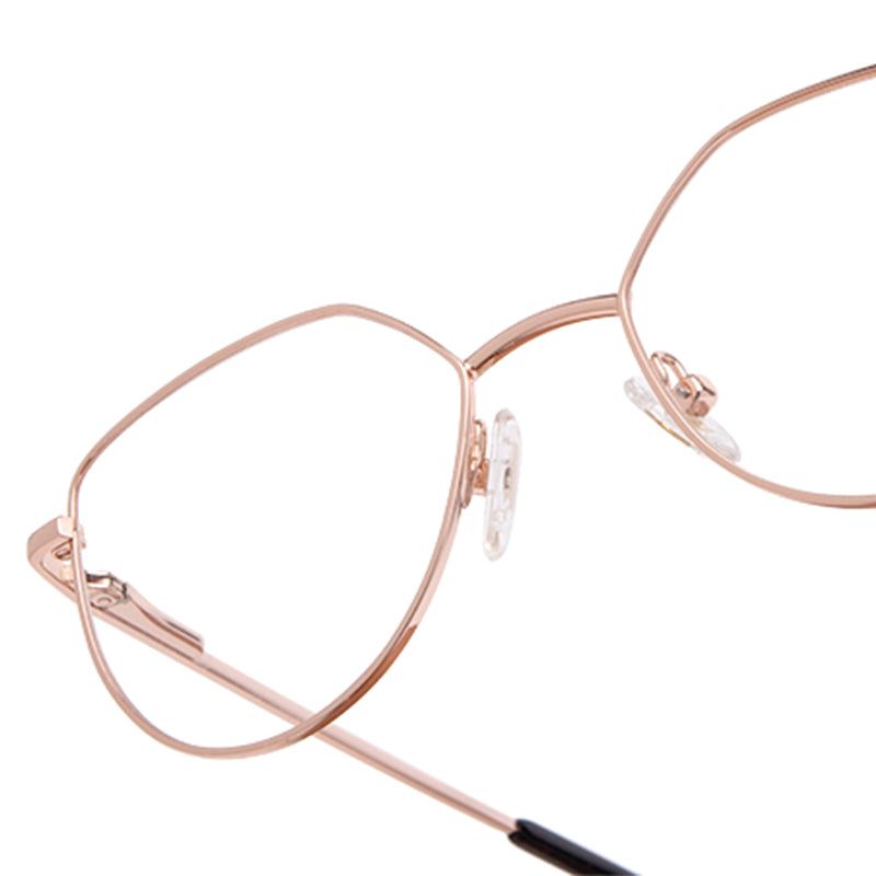 PIXIE - ROSE GOLD + BLUE LIGHT TECHNOLOGY CLEAR GLASSES sold by Diff Eyewear product image thumbnail 7