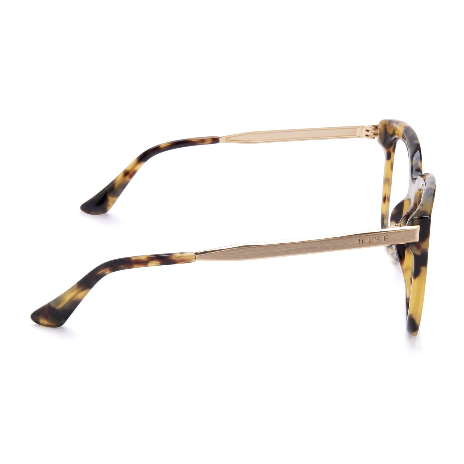 BELLA - HAZEL TORTOISE + BLUE LIGHT TECHNOLOGY GLASSES sold by Diff Eyewear product image thumbnail 4