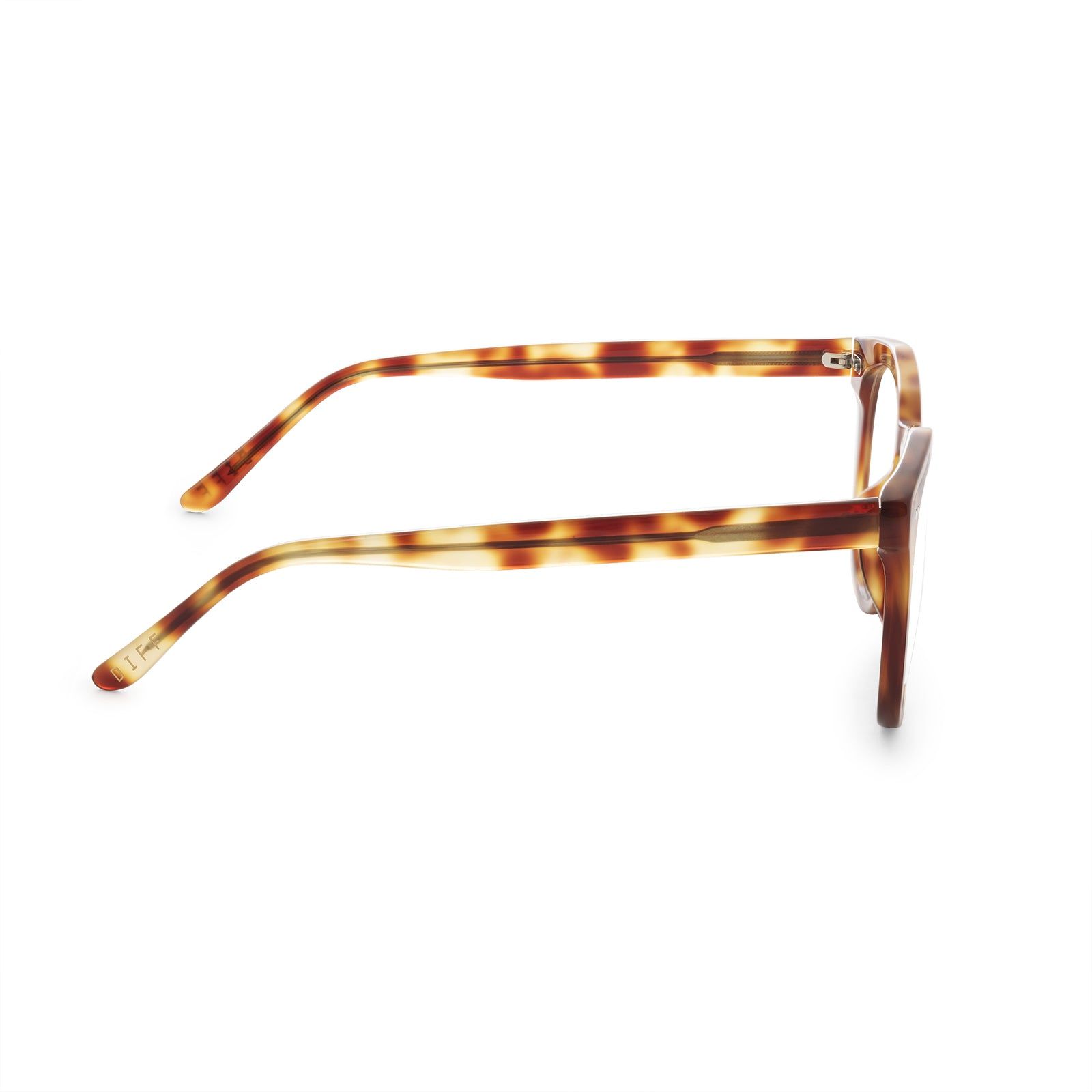 WESTON - SOLSTICE TORTOISE + CLEAR GLASSES sold by Diff Eyewear product image thumbnail 3