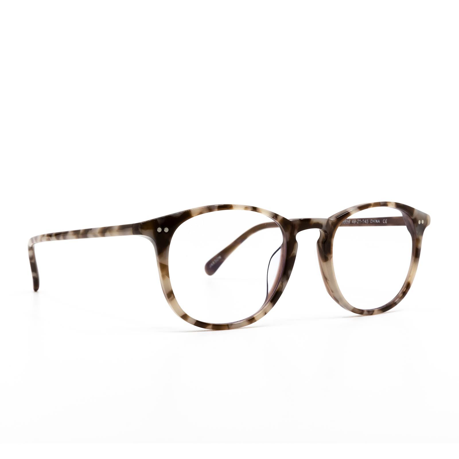 JAXSON - MOCHA TORTOISE + CLEAR GLASSES sold by Diff Eyewear product image thumbnail 2