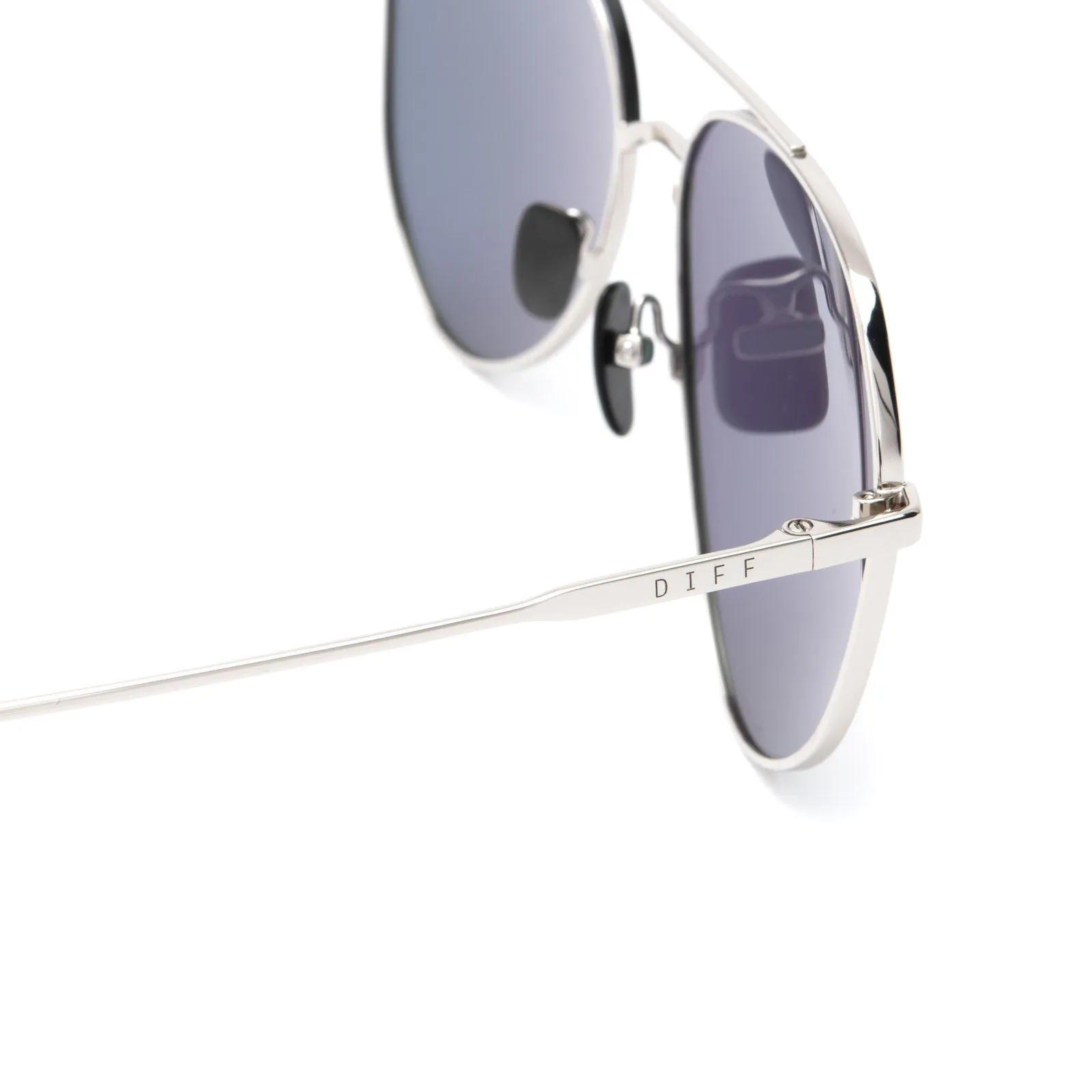 DASH - SILVER + PINK MIRROR + POLARIZED SUNGLASSES sold by Diff Eyewear product image thumbnail 4