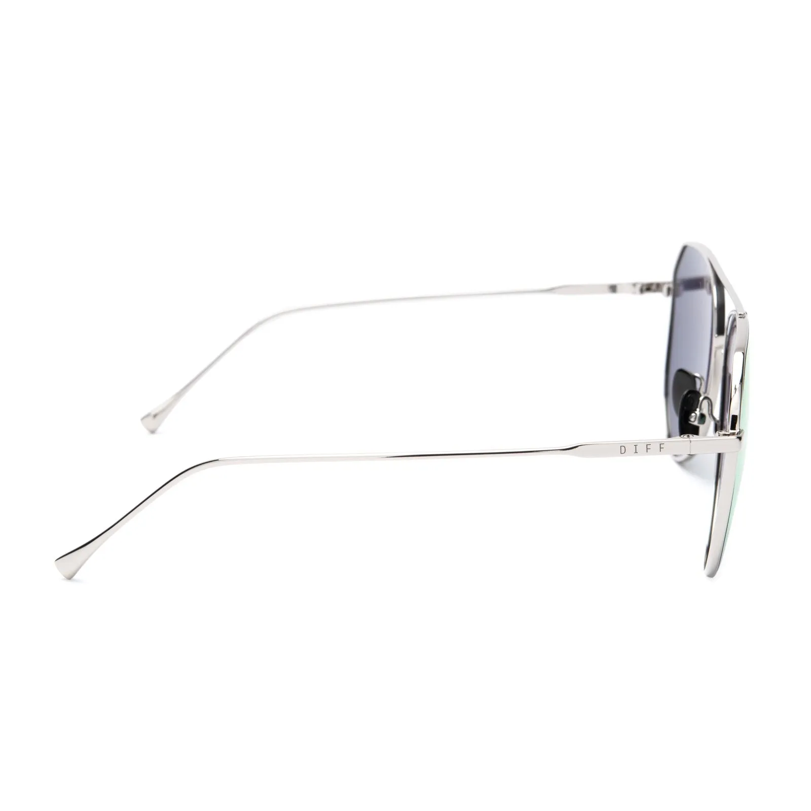 DASH - SILVER + PINK MIRROR + POLARIZED SUNGLASSES sold by Diff Eyewear product image thumbnail 3