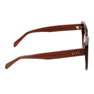 MARGOT - COGNAC + BROWN GRADIENT SUNGLASSES sold by Diff Eyewear