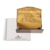 PATRICIA NASH - GLORIA + BRUSHED GOLD + WINE GRADIENT SUNGLASSES sold by Diff Eyewear