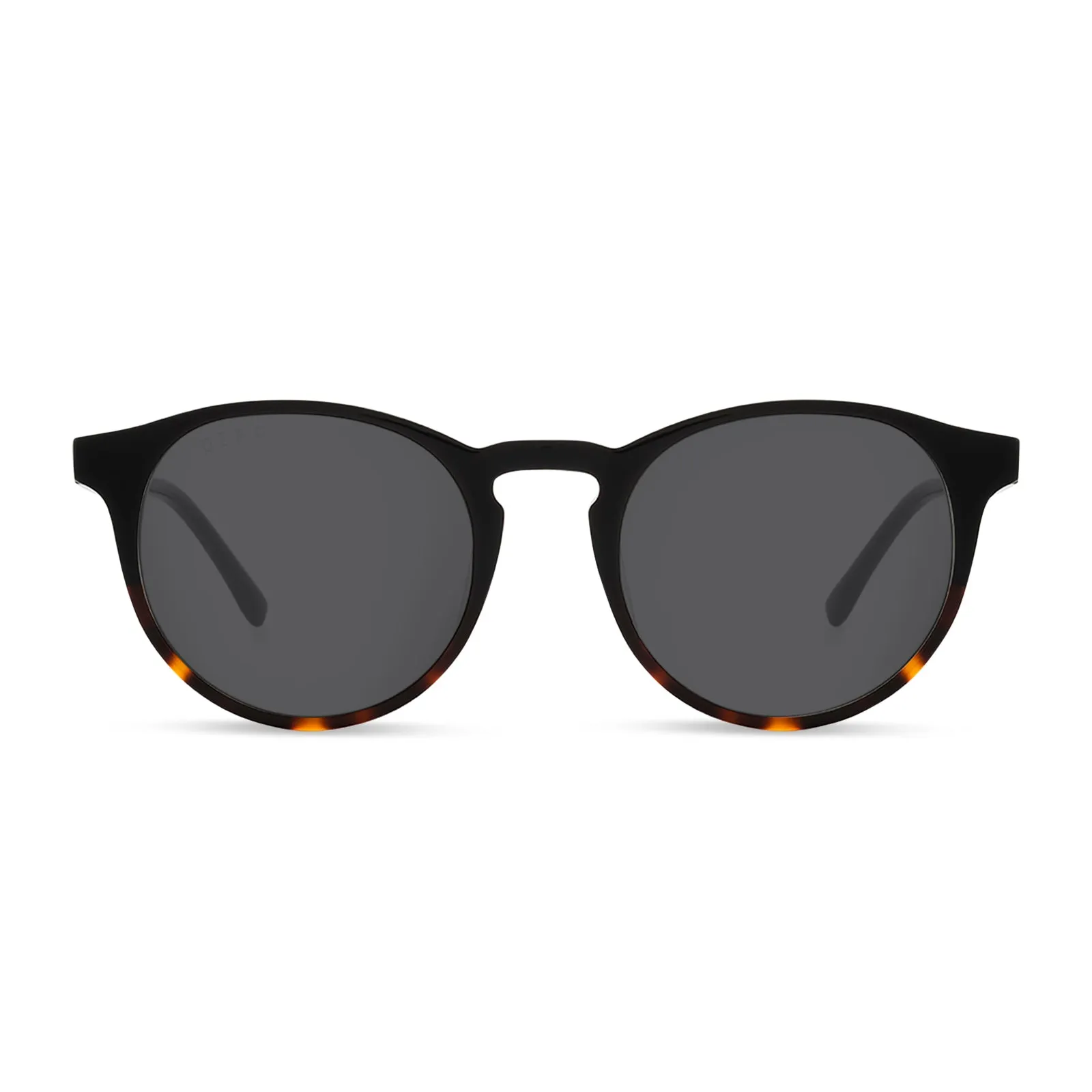 SAWYER - BLACK TORTOISE + GREY SUNGLASSES sold by Diff Eyewear