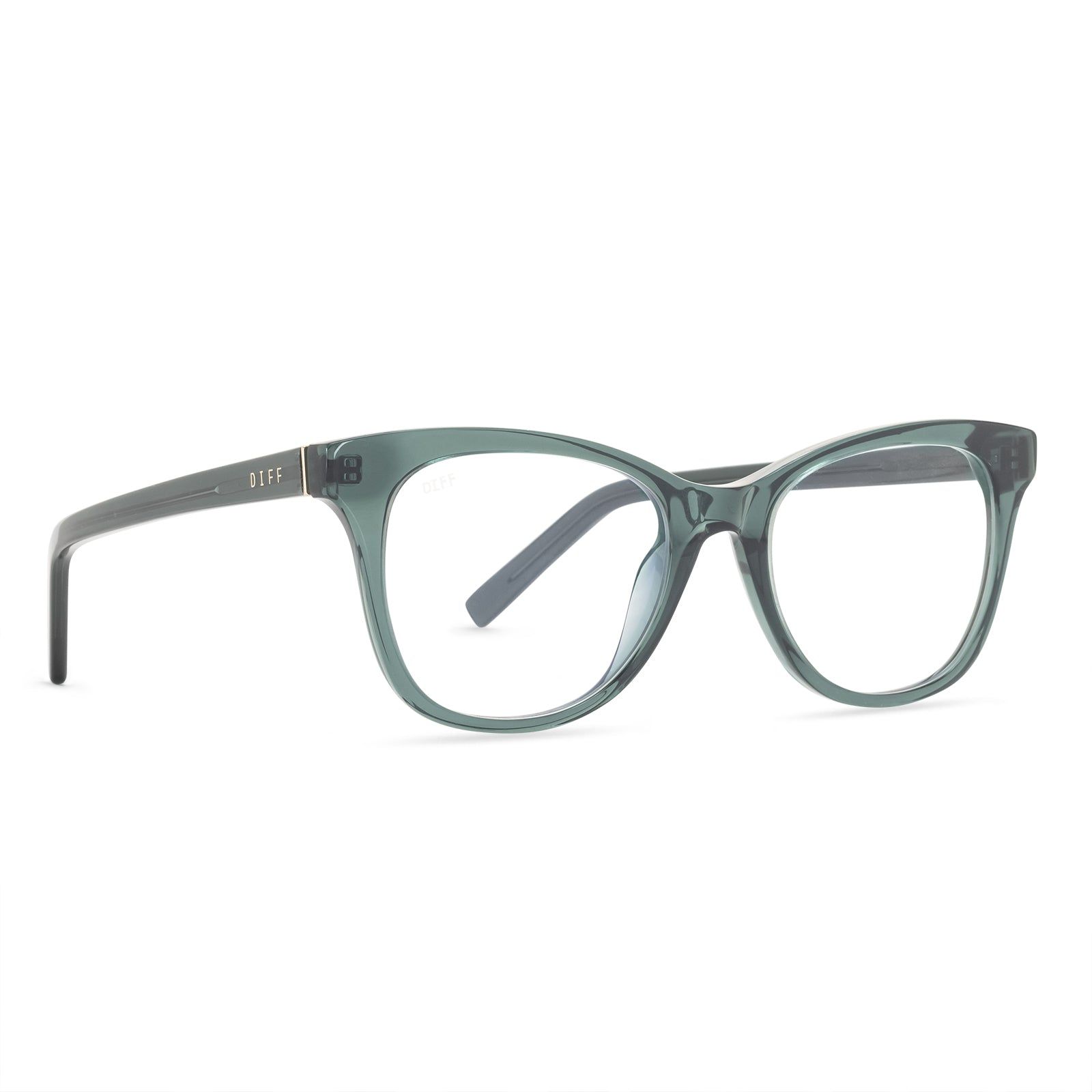 CARINA - EVERGREEN + BLUE LIGHT TECHNOLOGY GLASSES sold by Diff Eyewear product image thumbnail 2